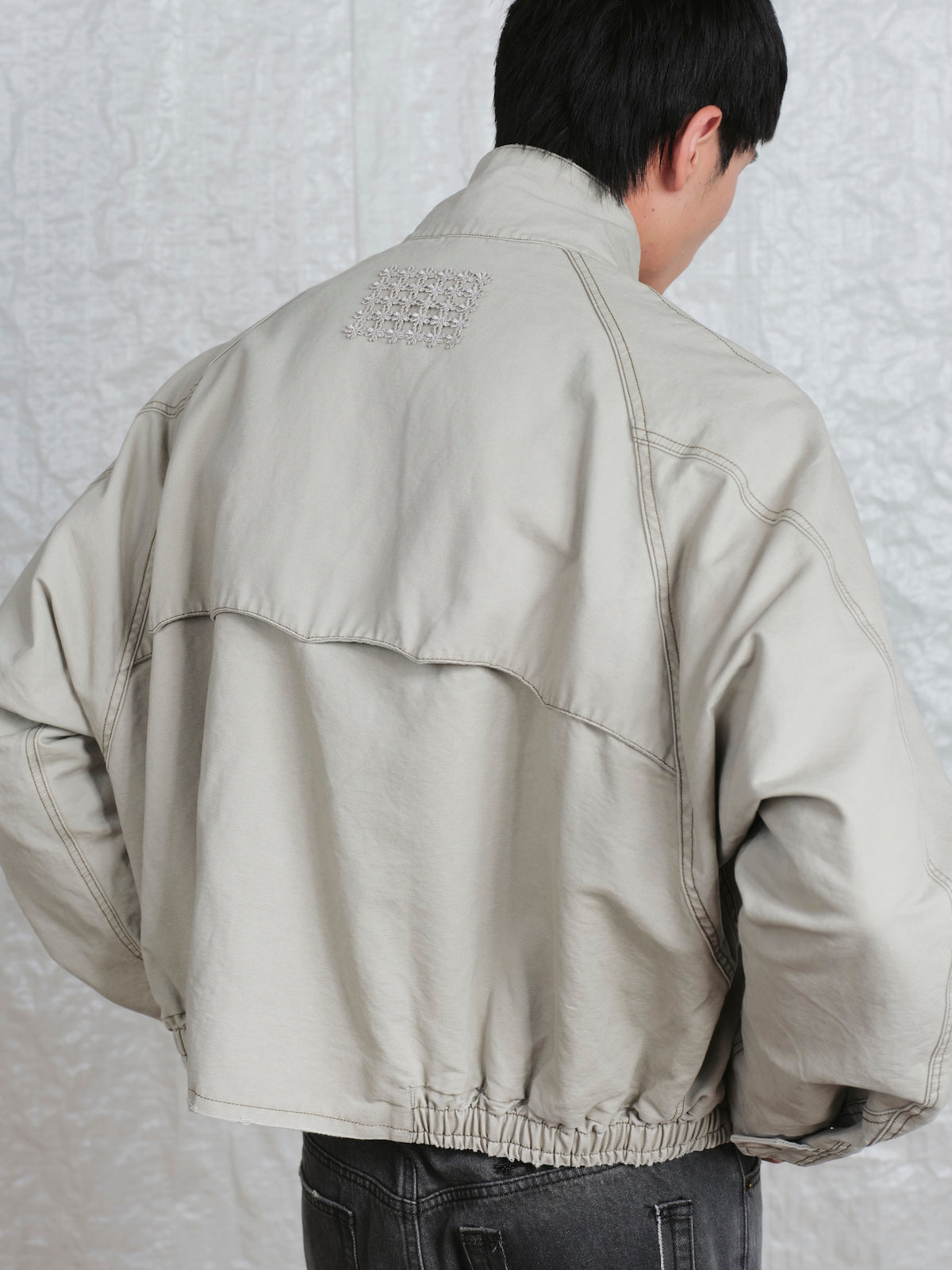 Raglan Zip-Up Jacket