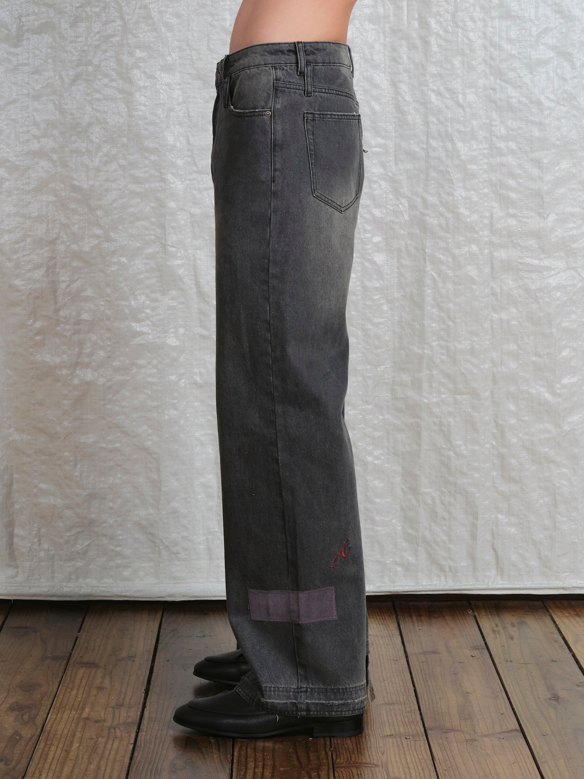 Patchwork Relaxed Jeans