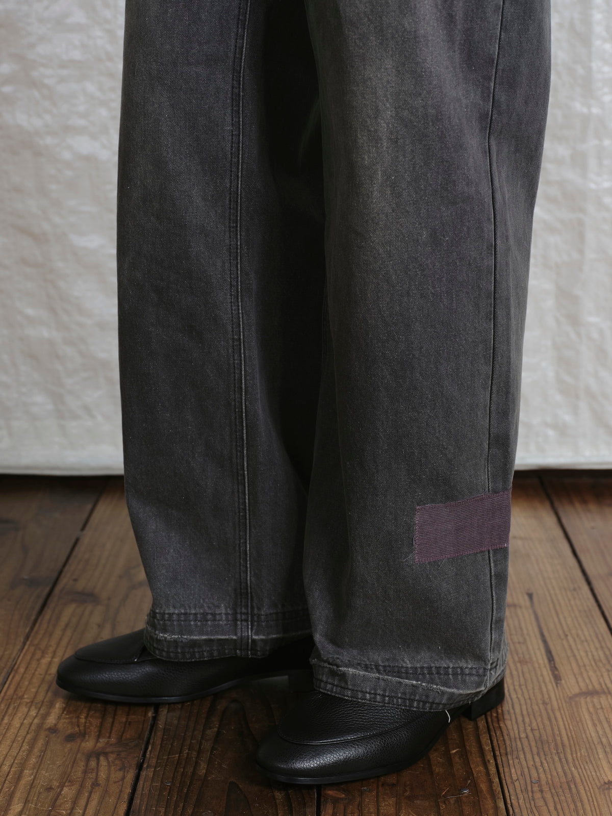 Patchwork Relaxed Jeans