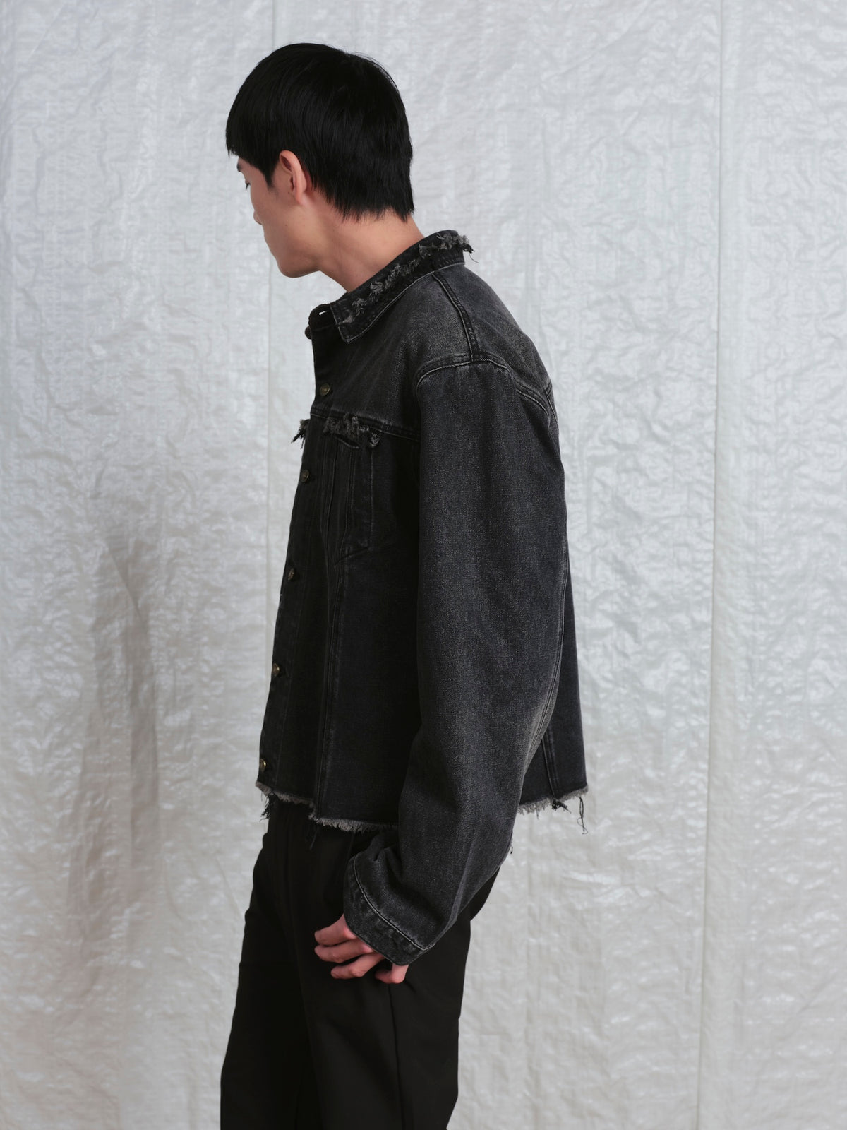 Cropped Denim Jacket