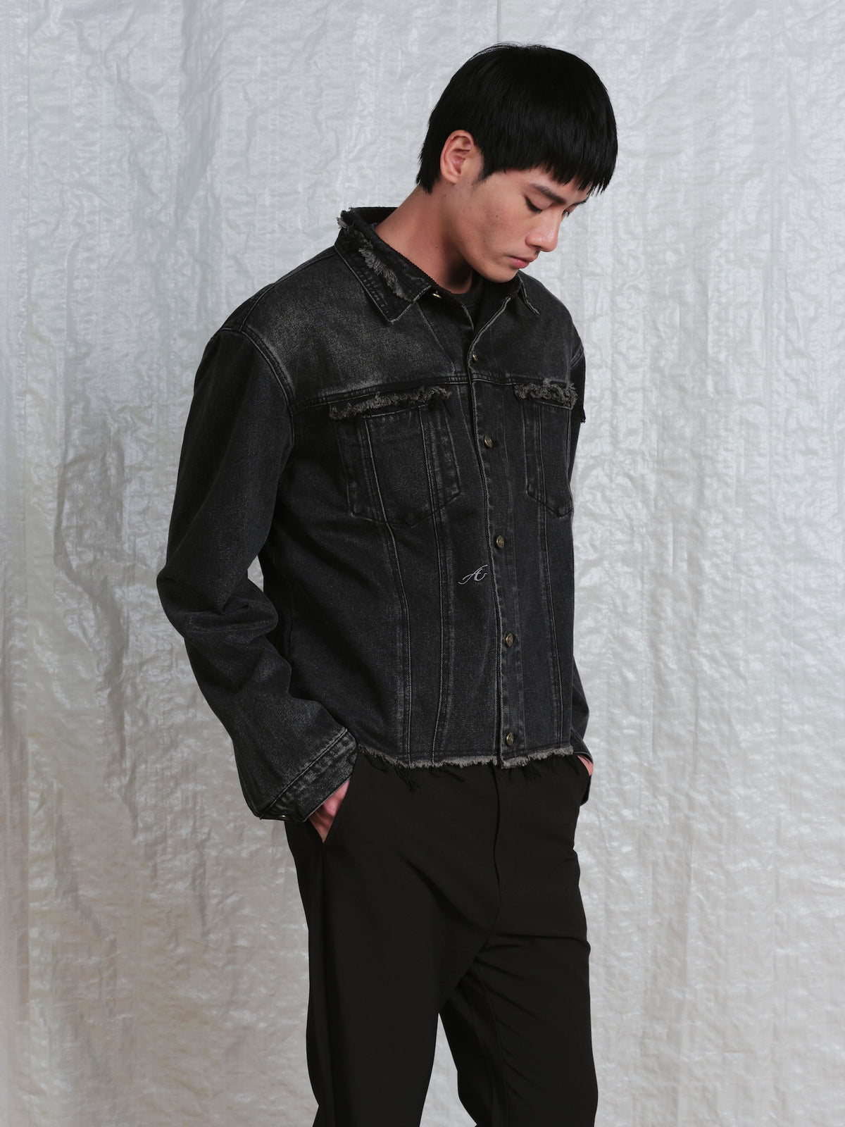 Cropped Denim Jacket
