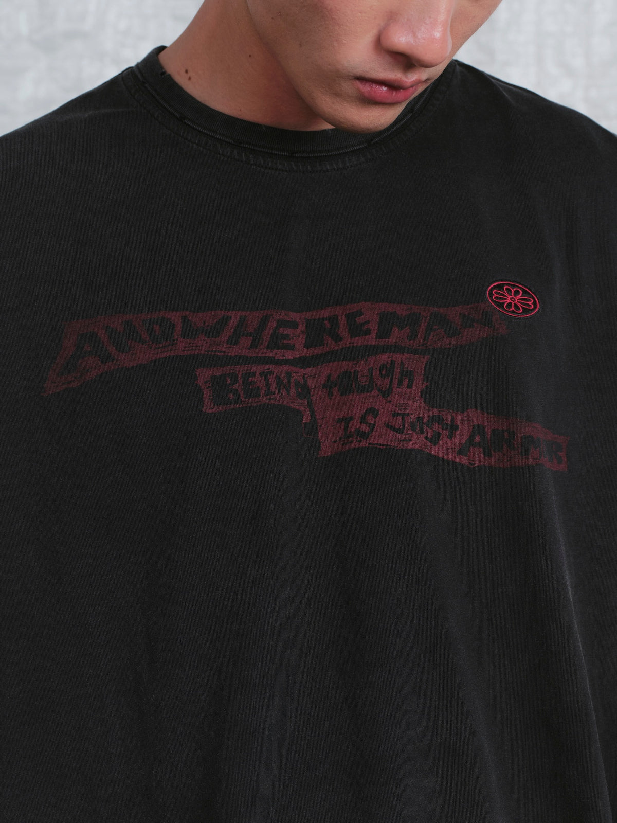 Washed Oversized Graphic Tee