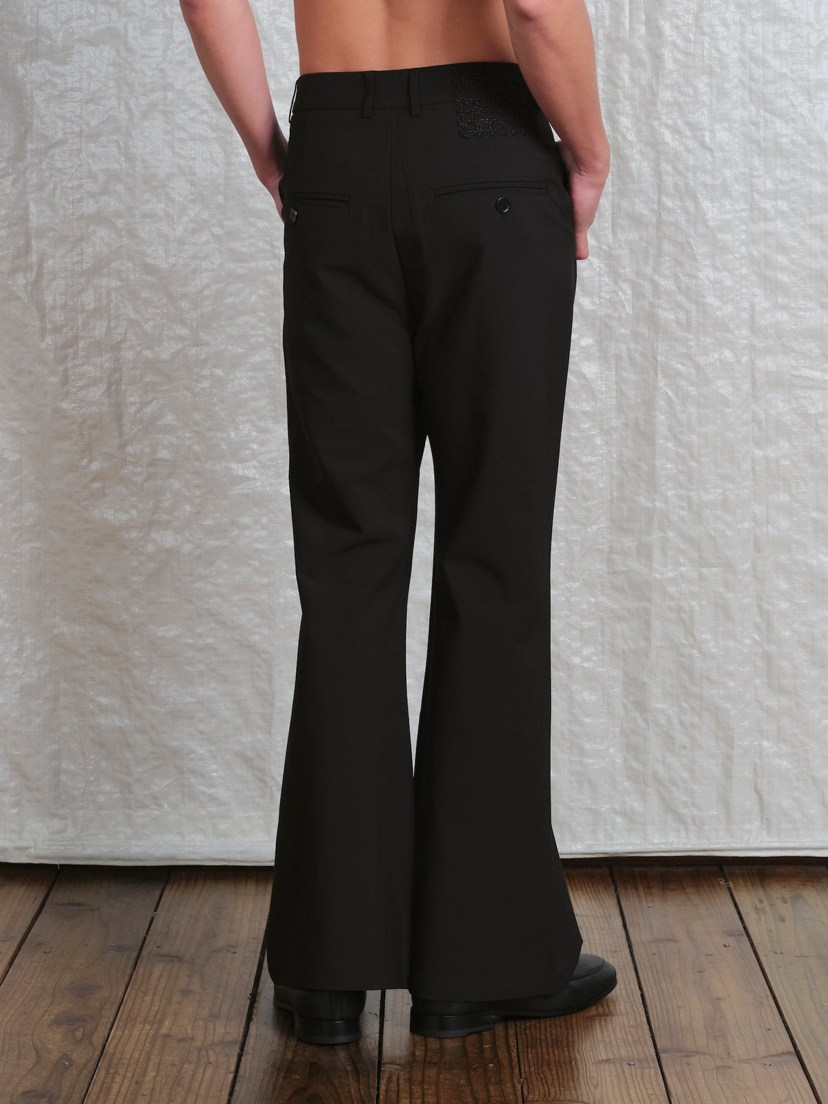 Slim Flared Trousers
