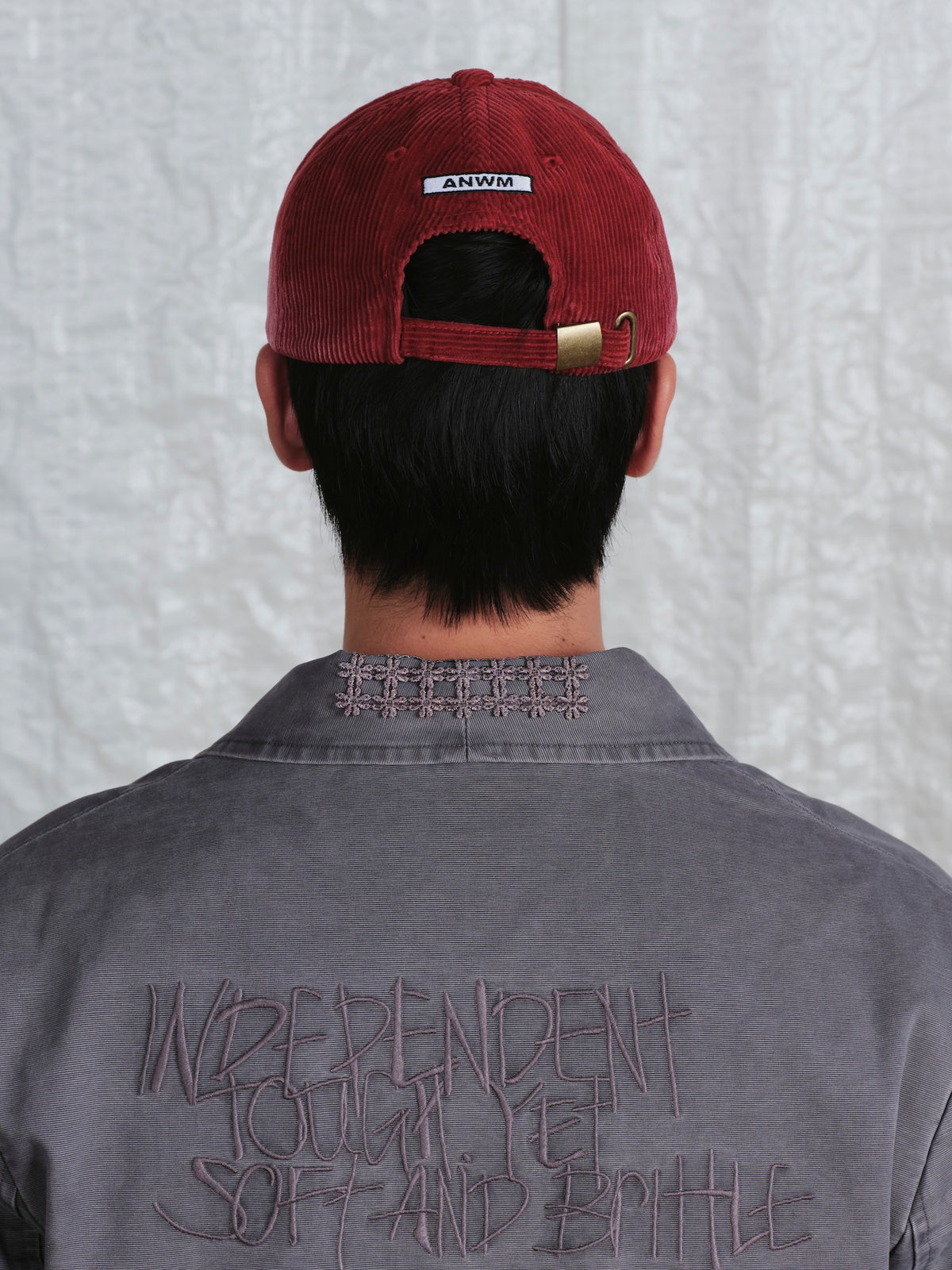 Patched Corduroy Cap
