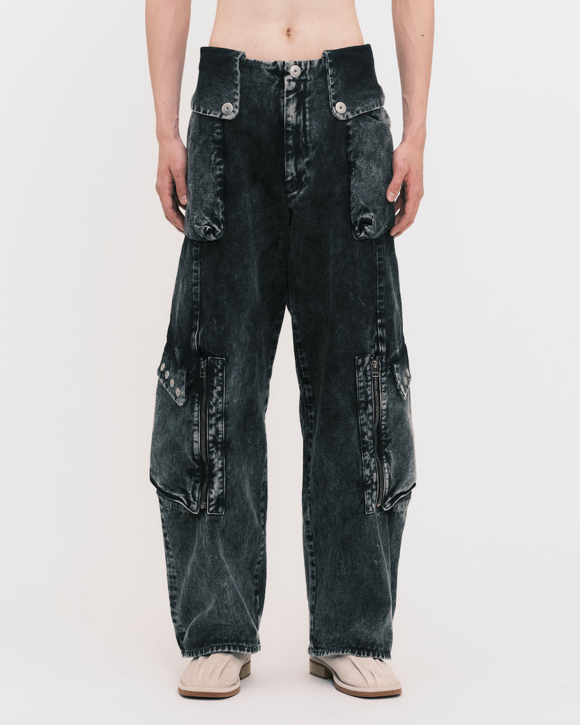 Omar Afridi / Totem Cargo Trousers - Road Sign