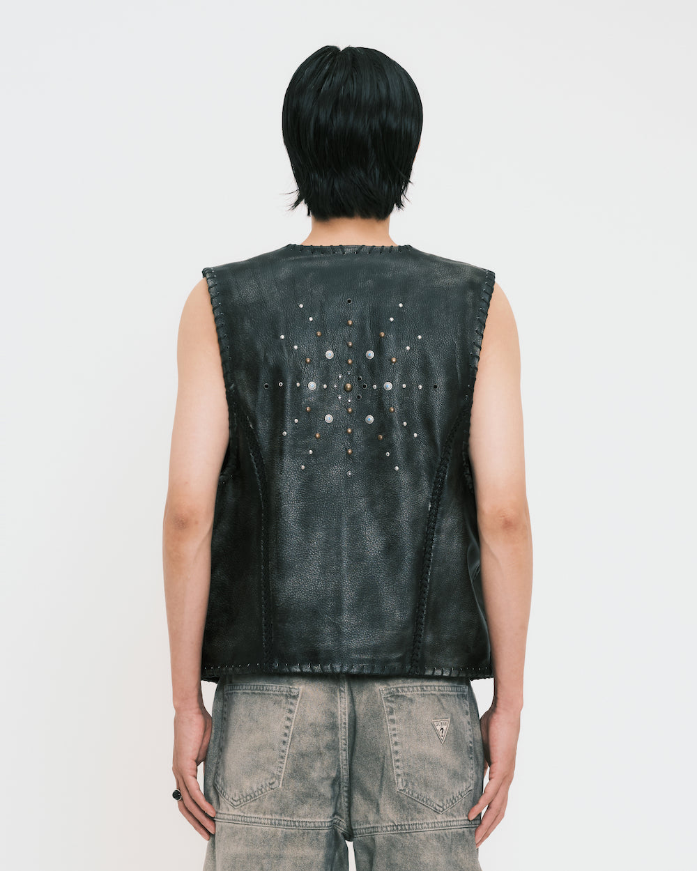 Gusa Leather Vest