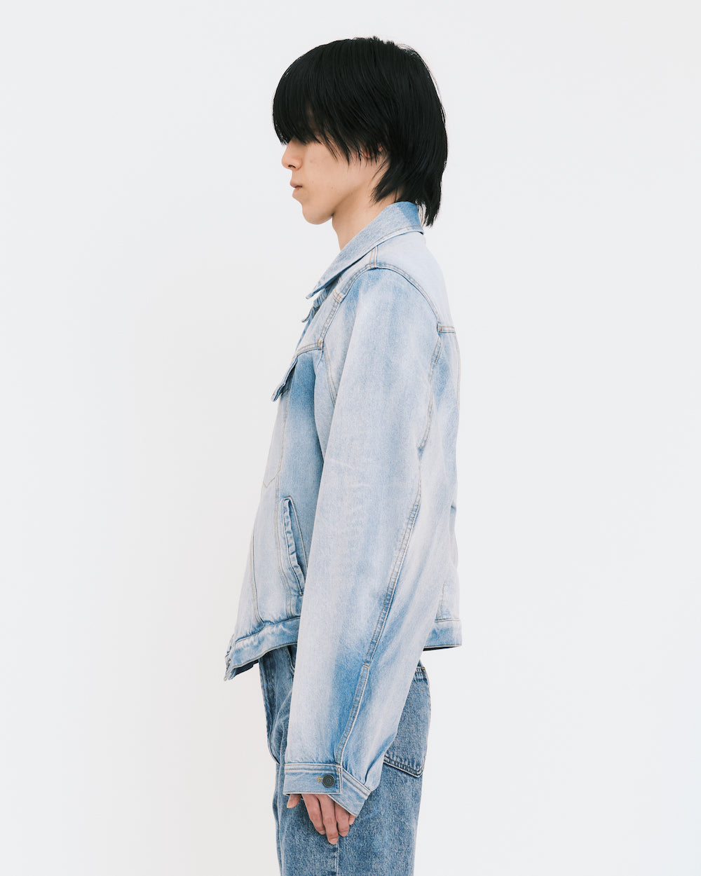 Wrapped Denim Jacket