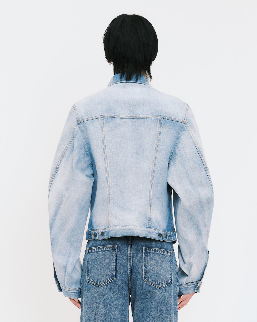 Wrapped Denim Jacket