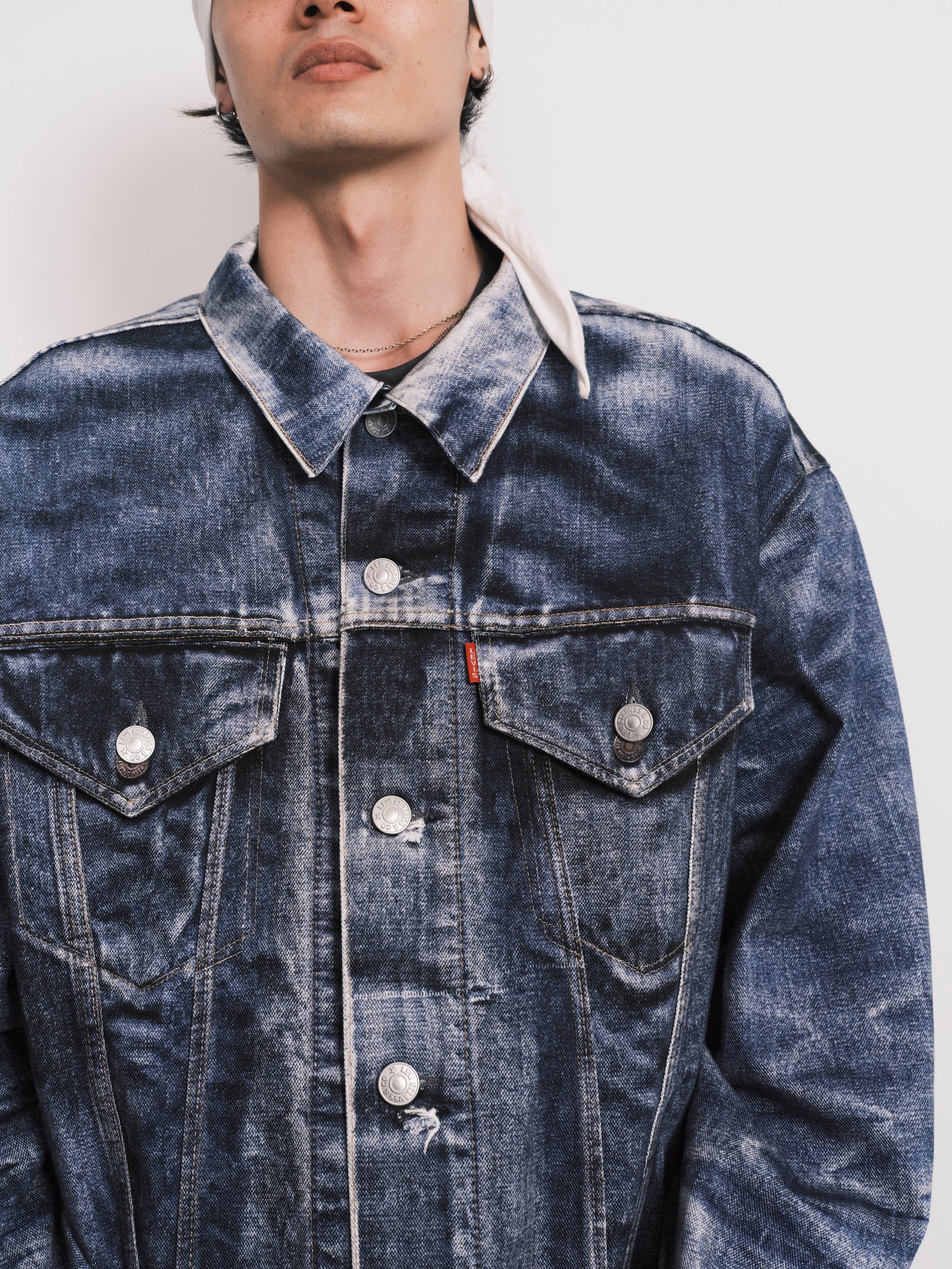 JUNYA WATANABE / Levi's Berberjin Denim Jacket - Road Sign