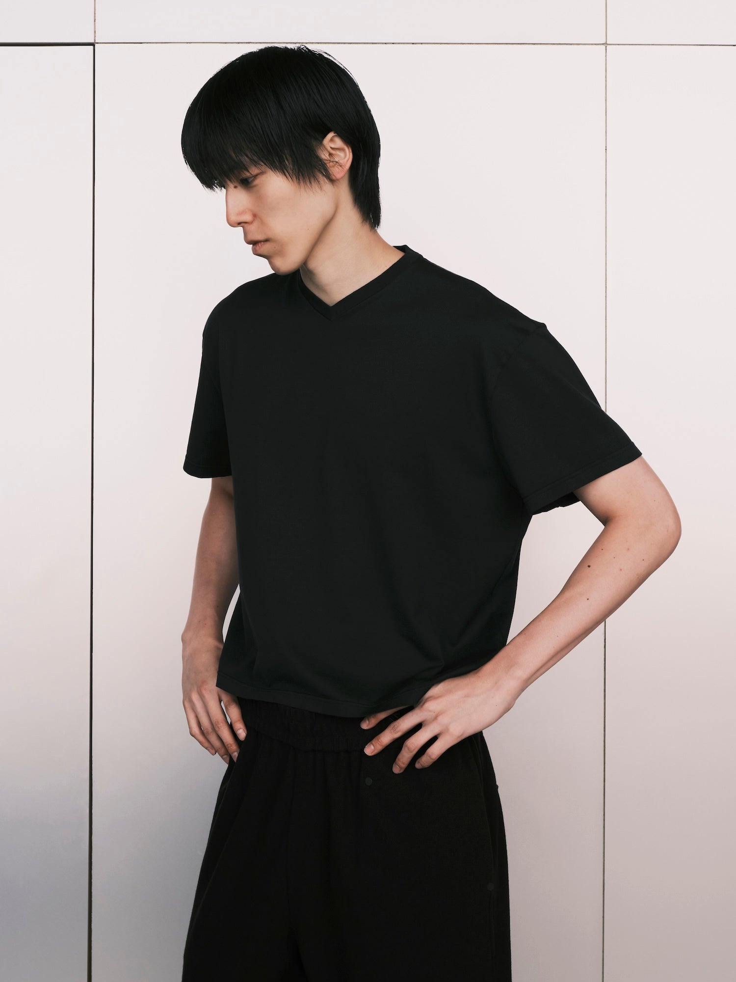V-Neck Short Sleeves T-Shirt