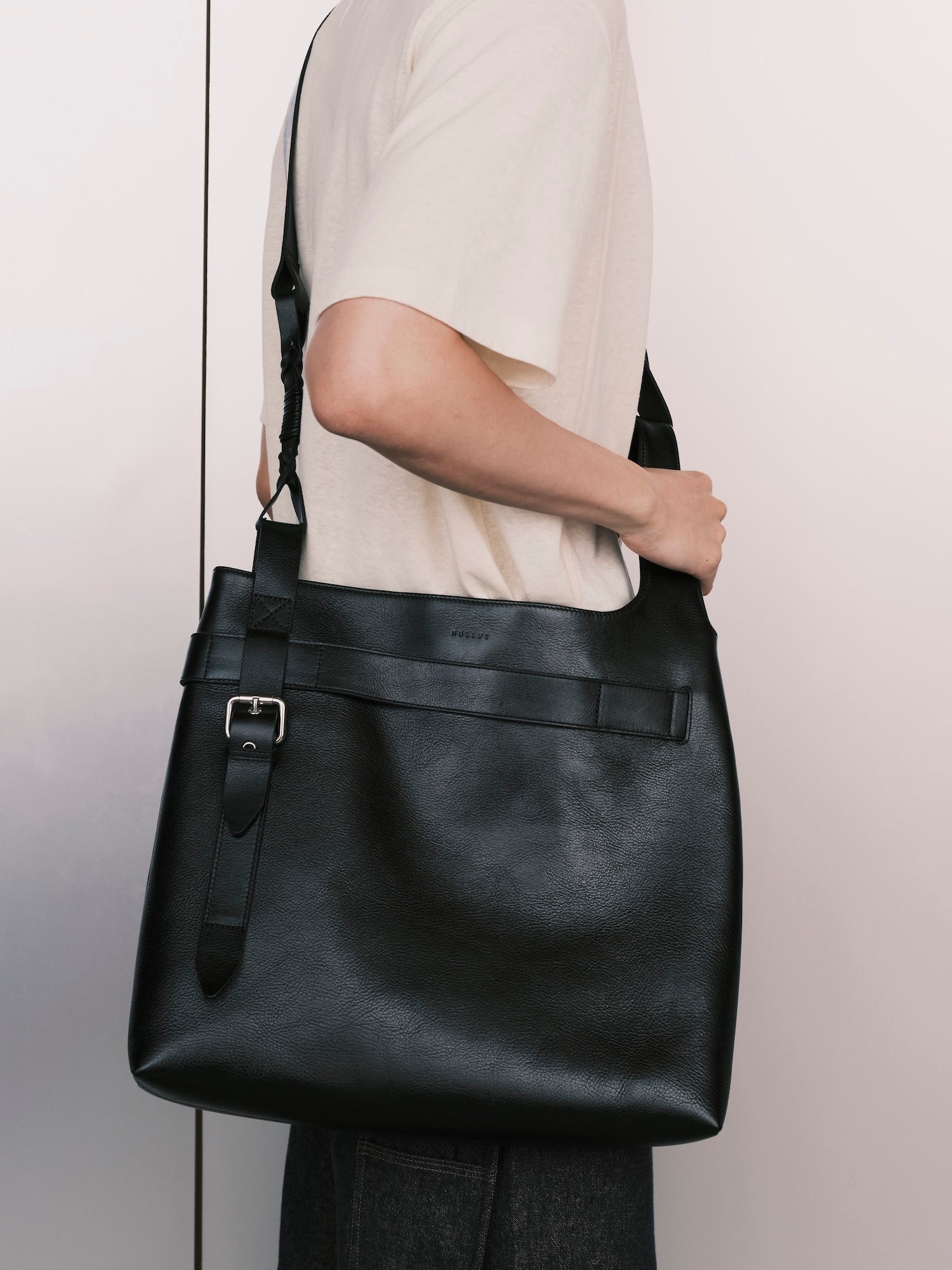 Calf Crown Hobo Bag