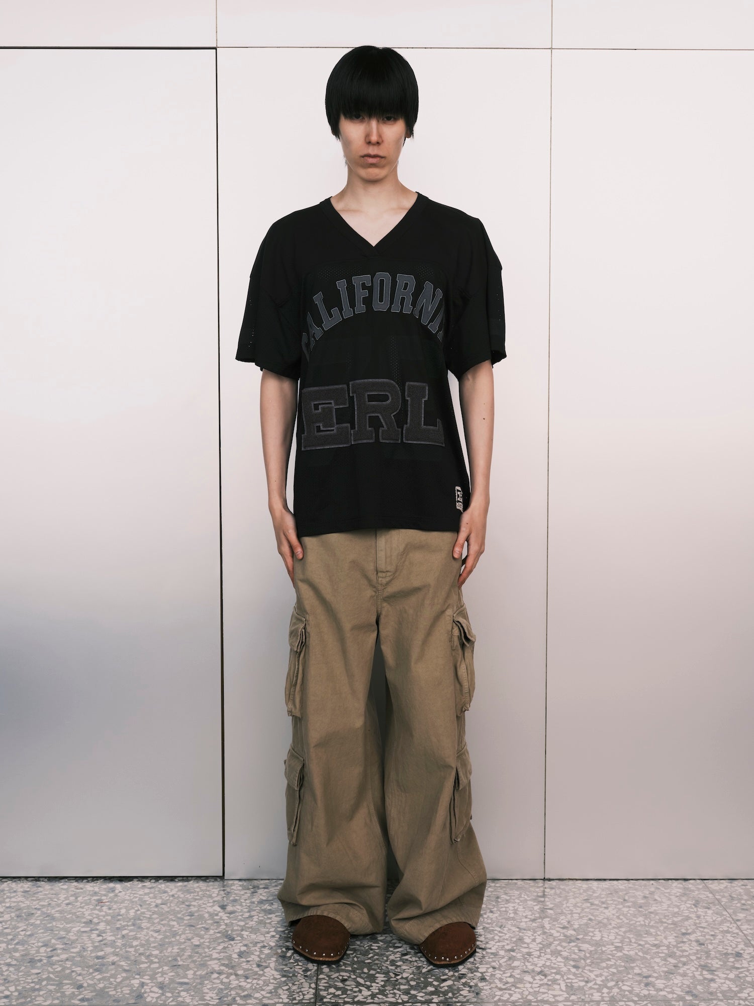 Mesh Football Tee