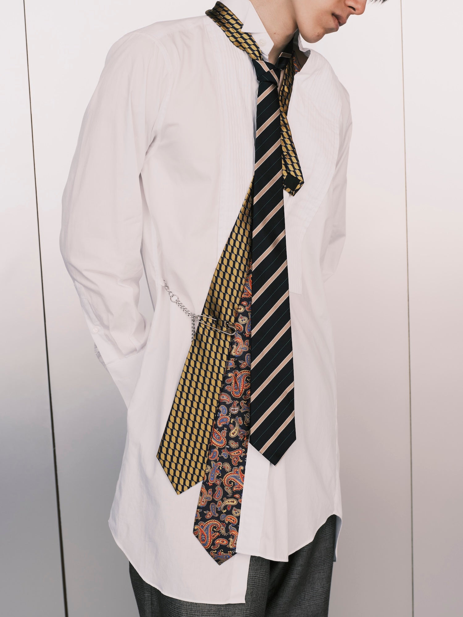 Neckties Longline Shirt