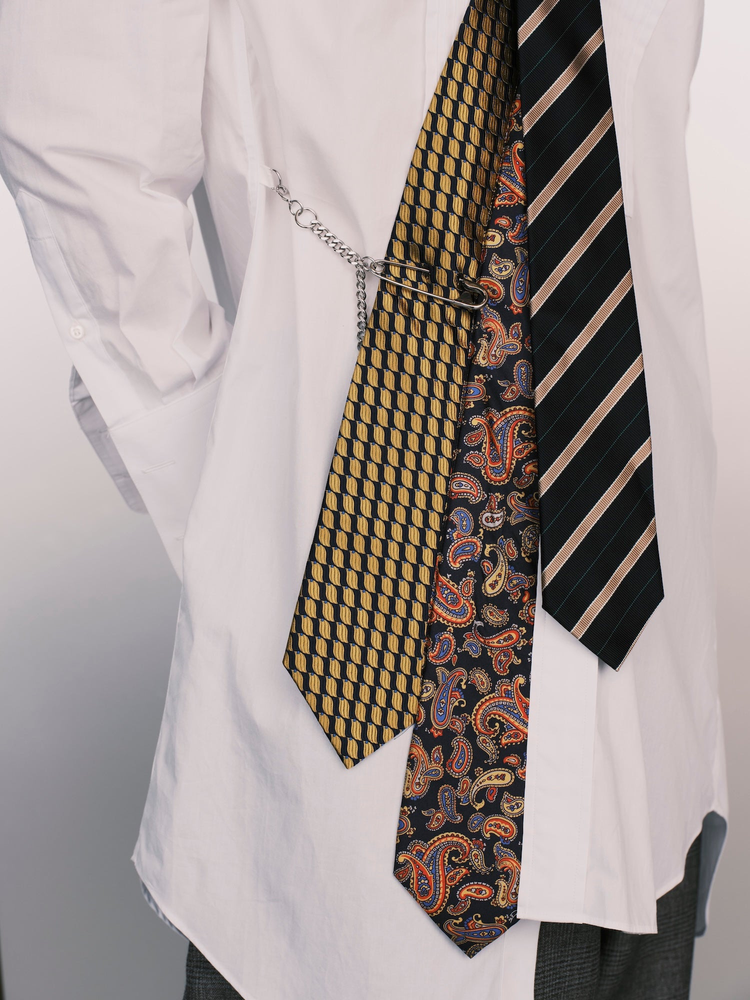 Neckties Longline Shirt