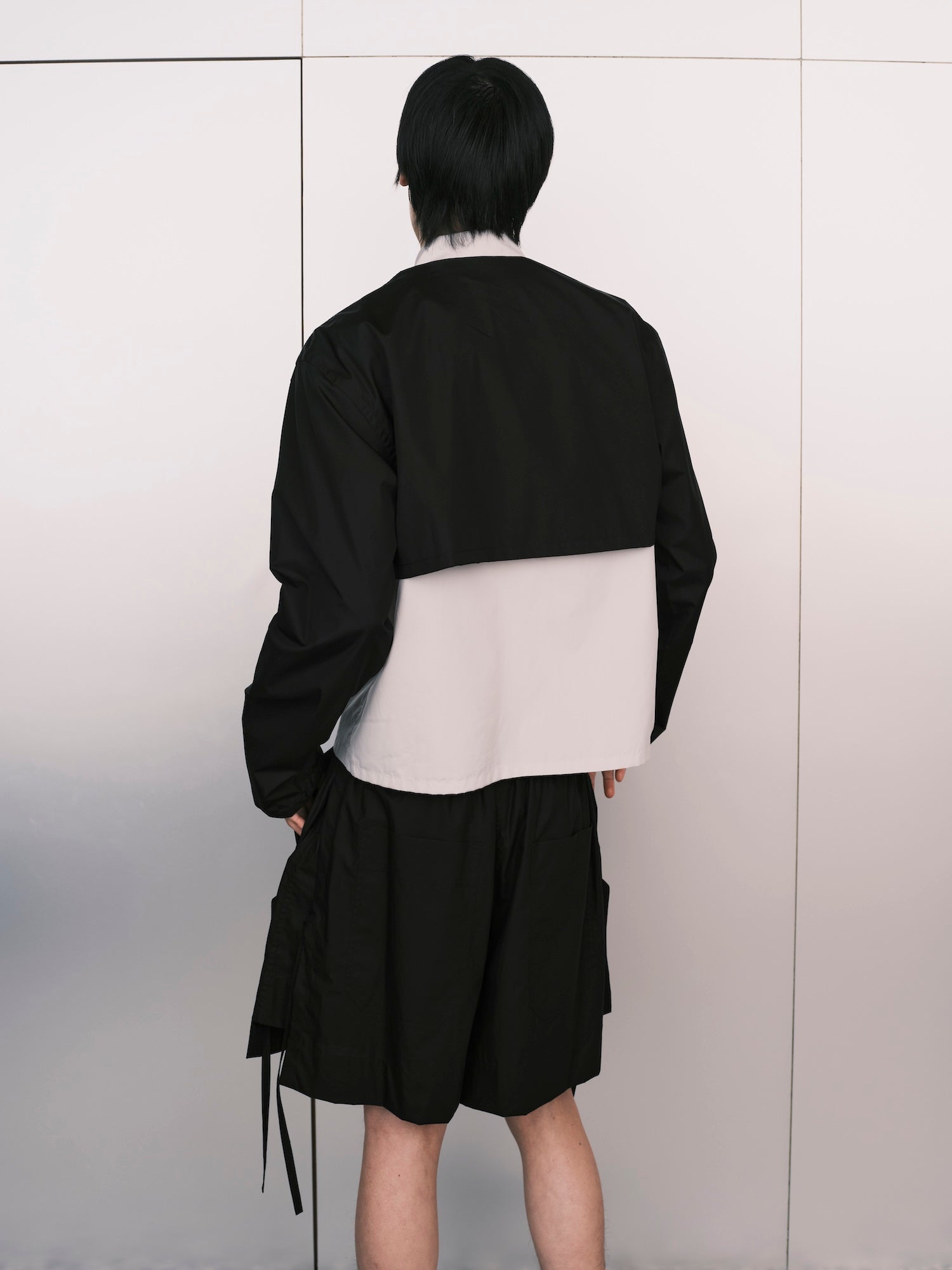 Mini Shirt Cardigan