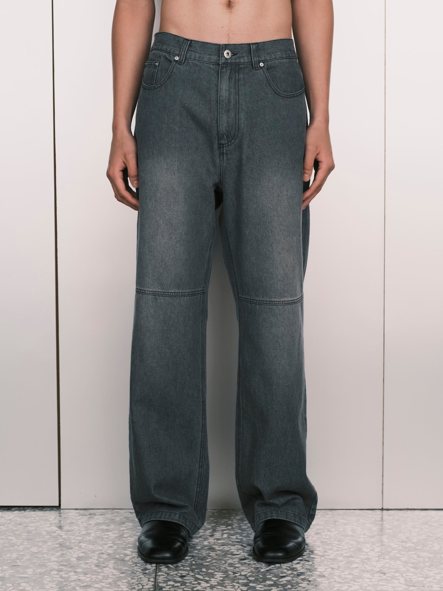 1ds Denim Straight Pants
