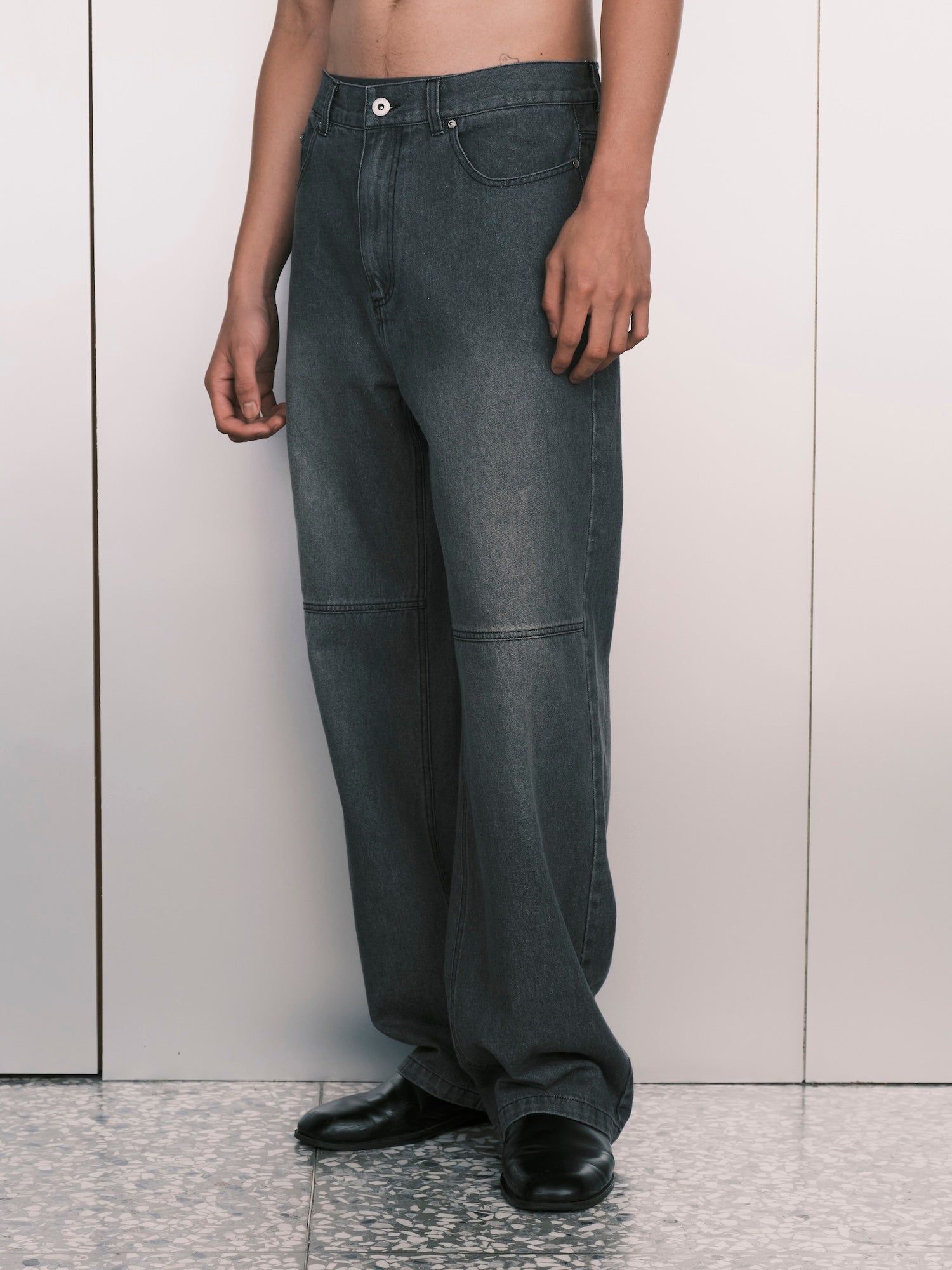 1ds Denim Straight Pants