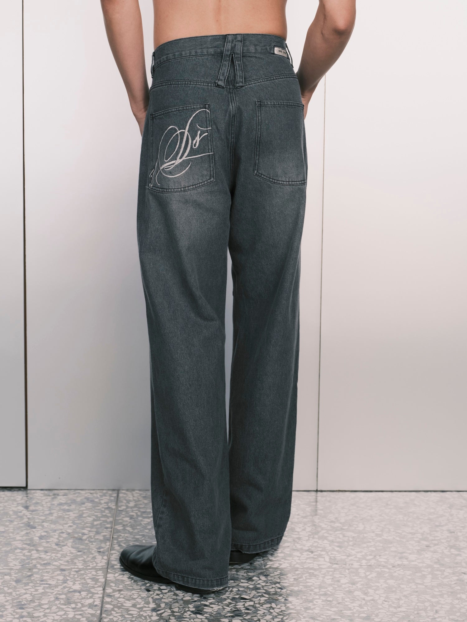 1ds Denim Straight Pants