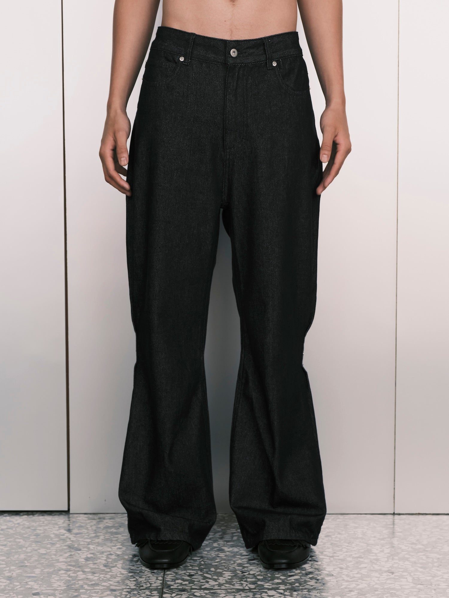1Ds Type2 Flared Denim Pants