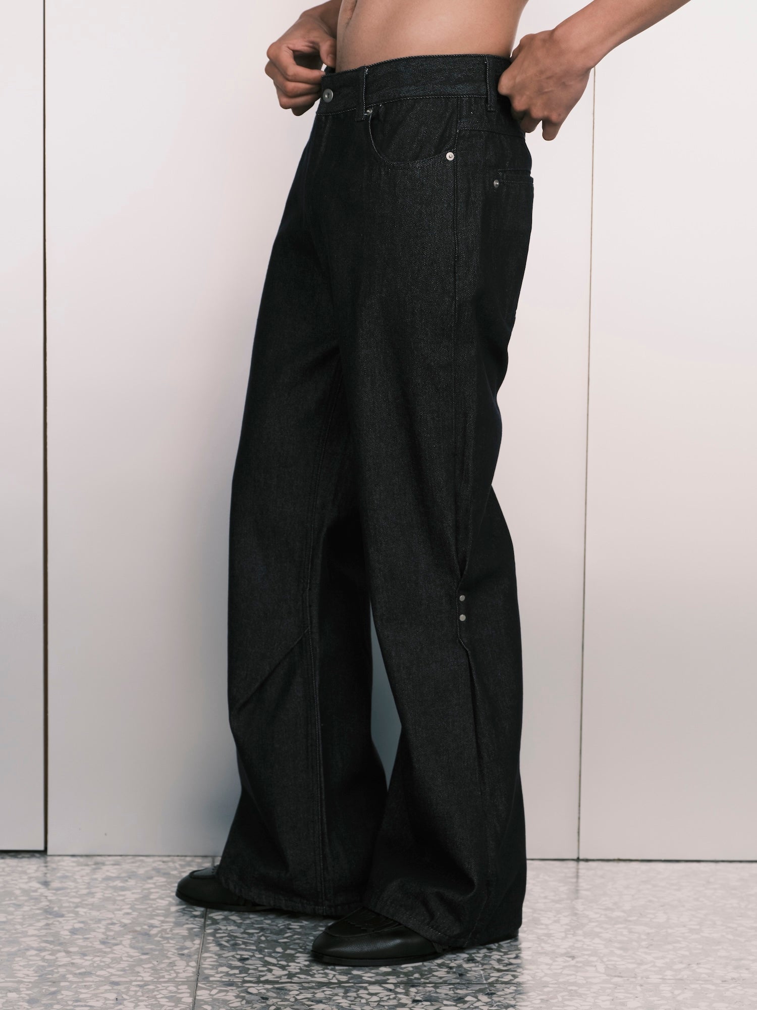 1Ds Type2 Flared Denim Pants