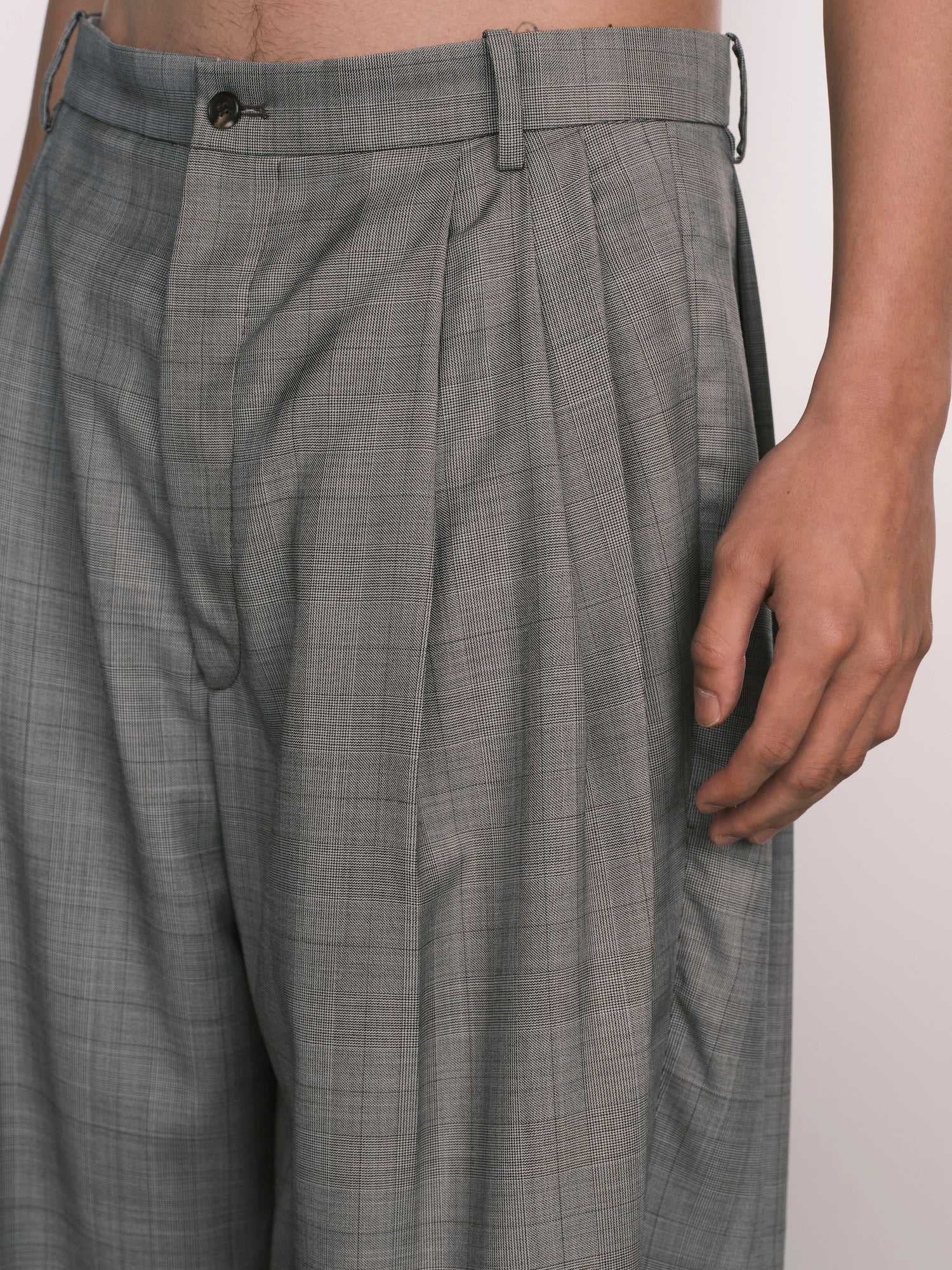 Pleated Pants