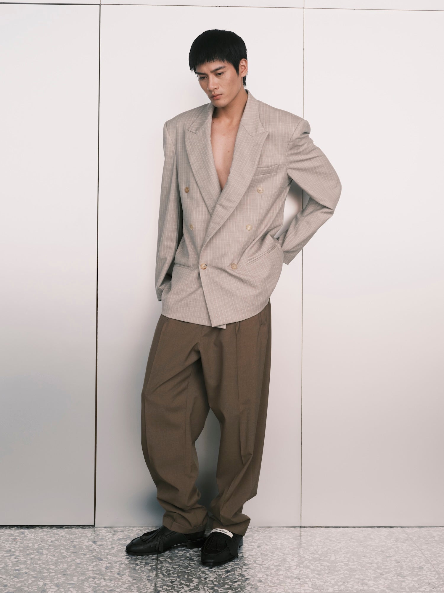 Double-Breasted Blazer