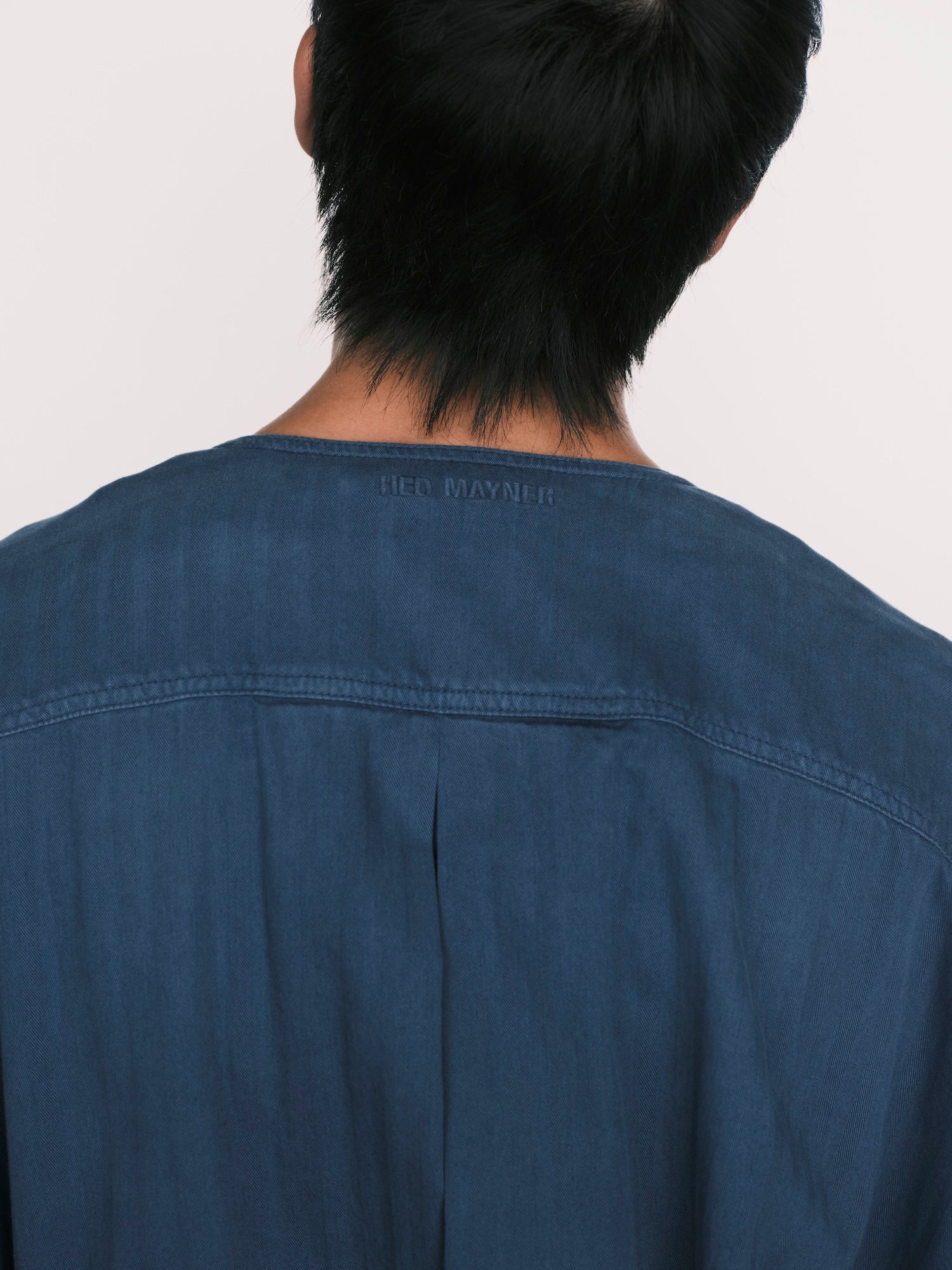Embroidered Denim Bomber