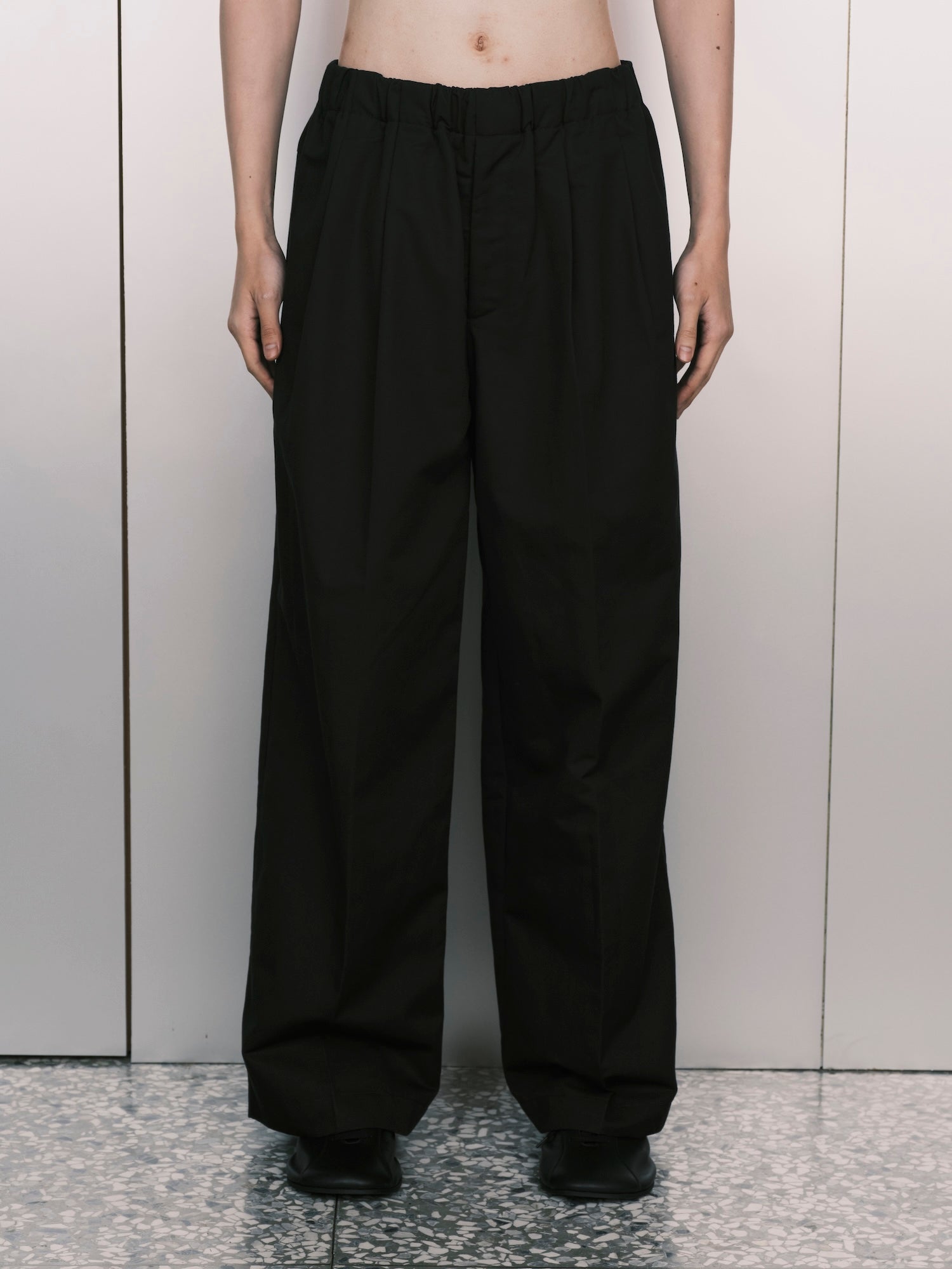 Double Pleated Trousers