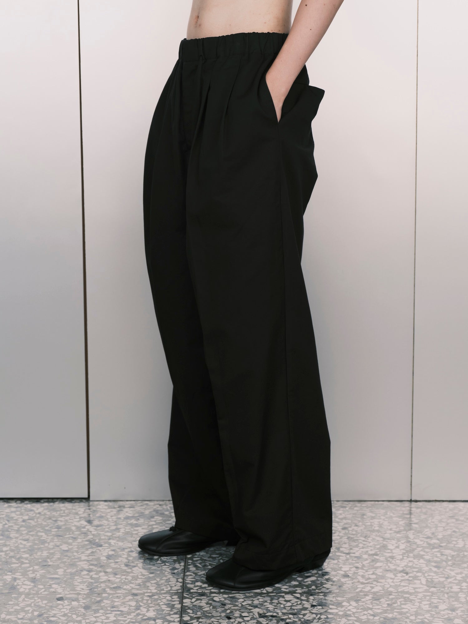 Double Pleated Trousers