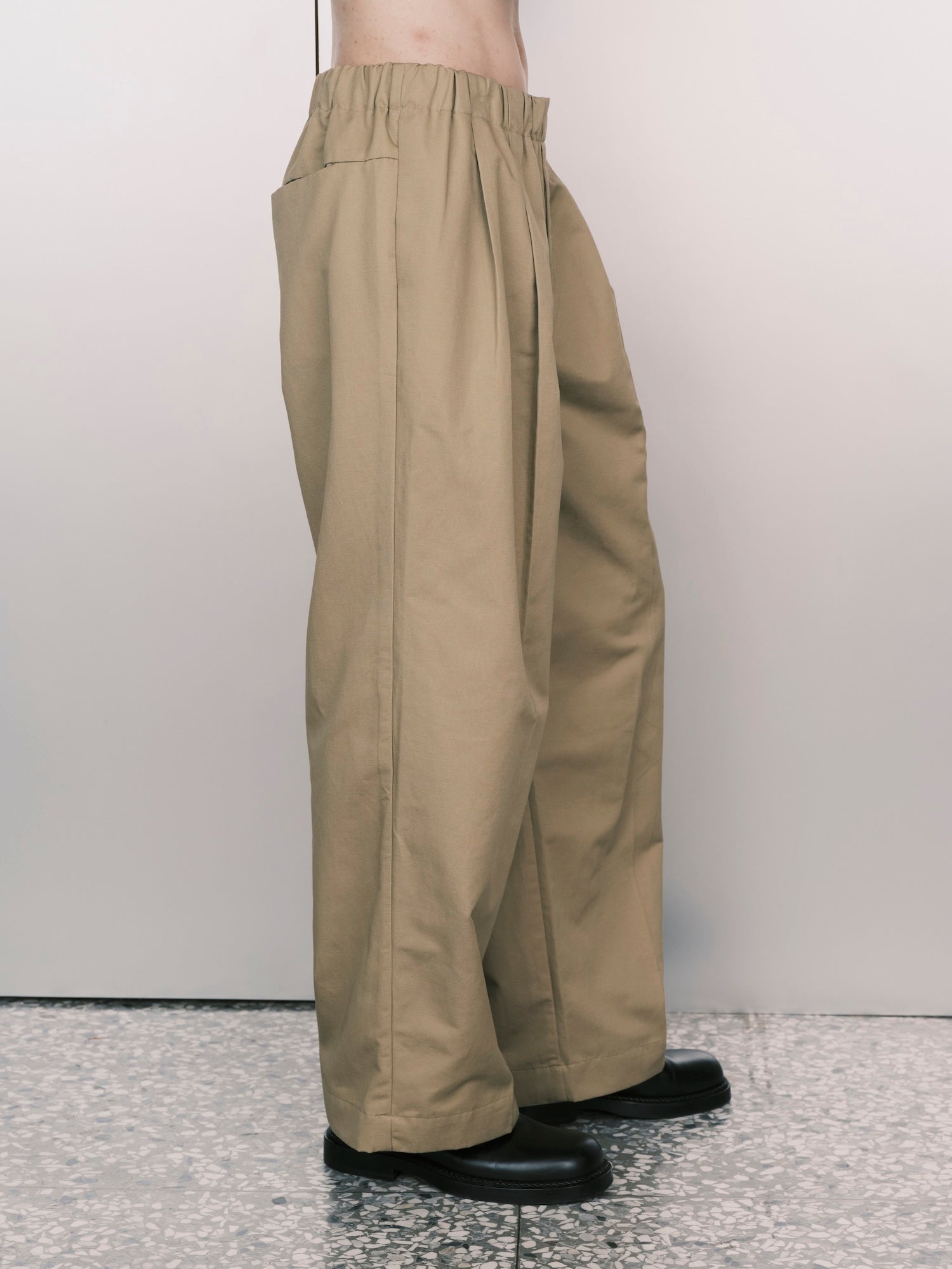 Double Pleated Trousers
