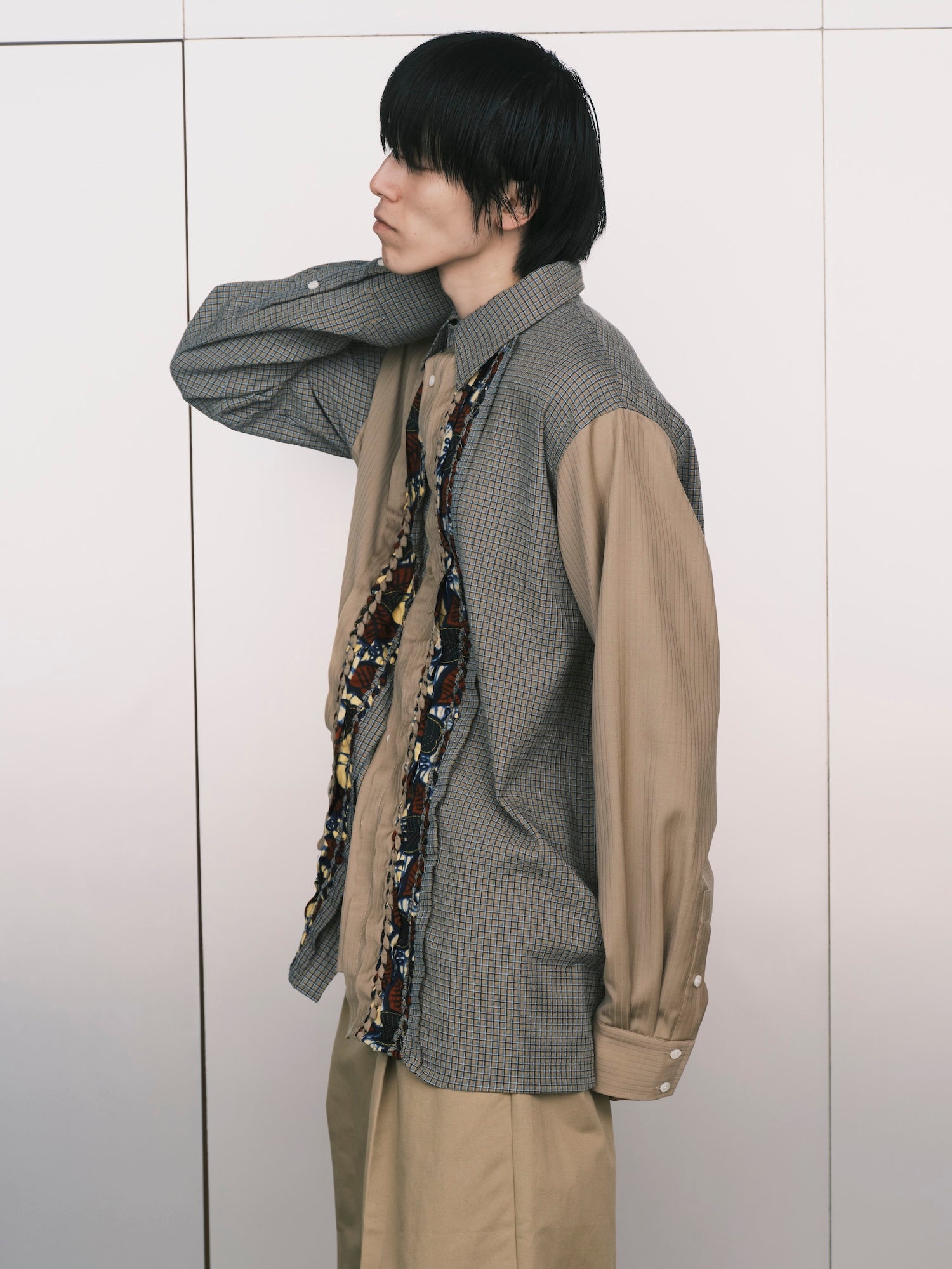 “Mkeka”Fabric- Fletting Shirt