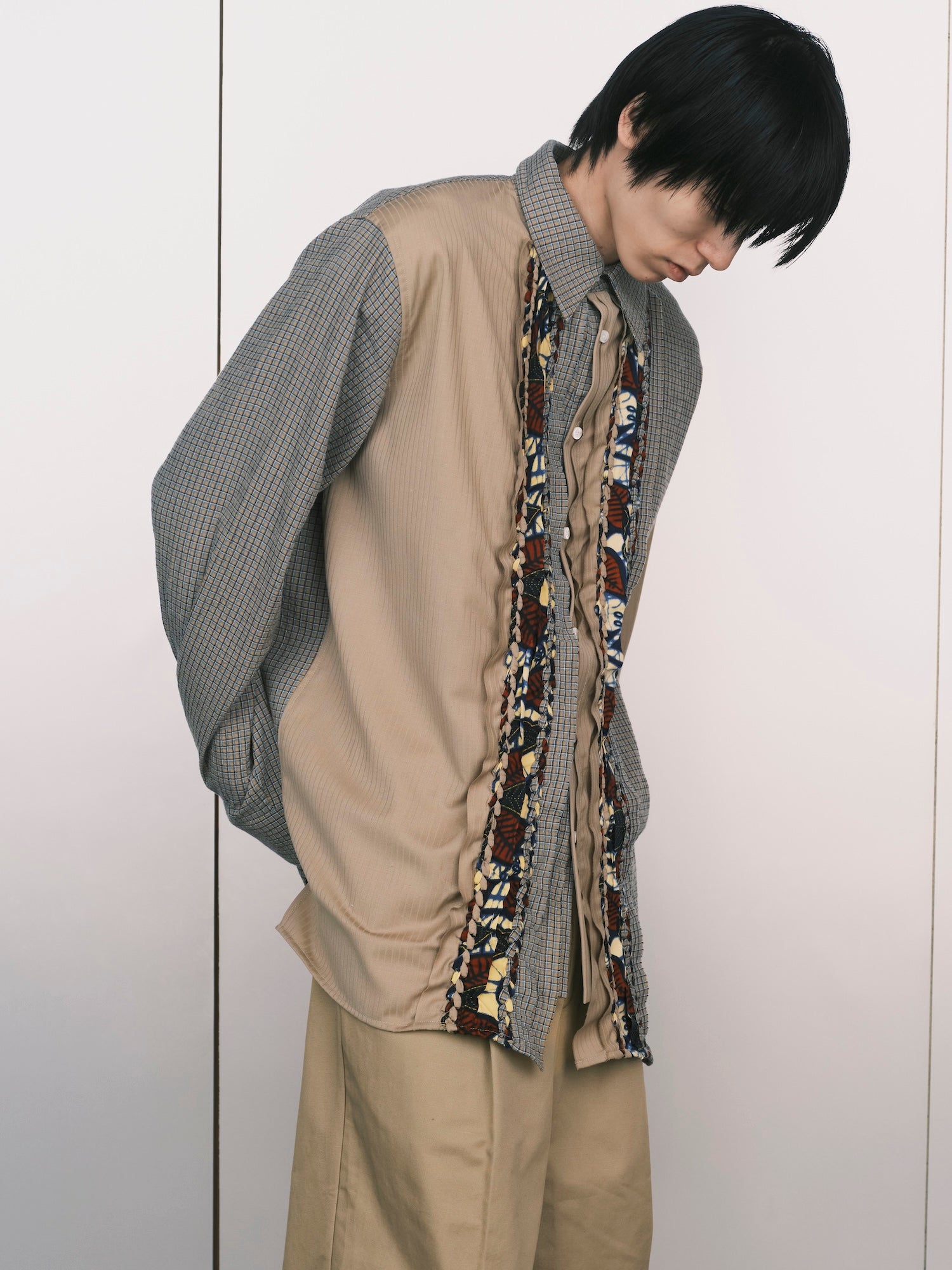 “Mkeka”Fabric- Fletting Shirt