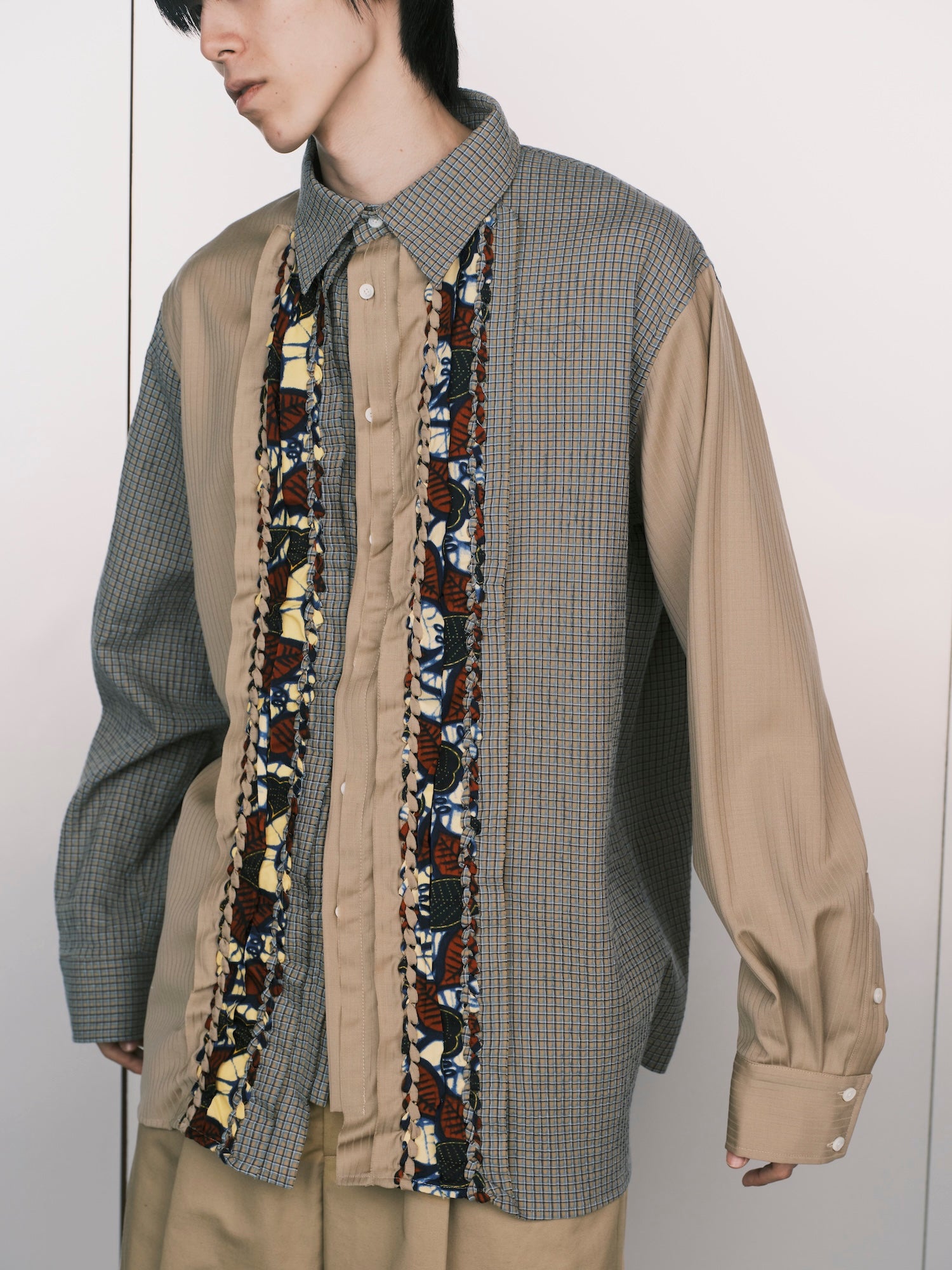 “Mkeka”Fabric- Fletting Shirt