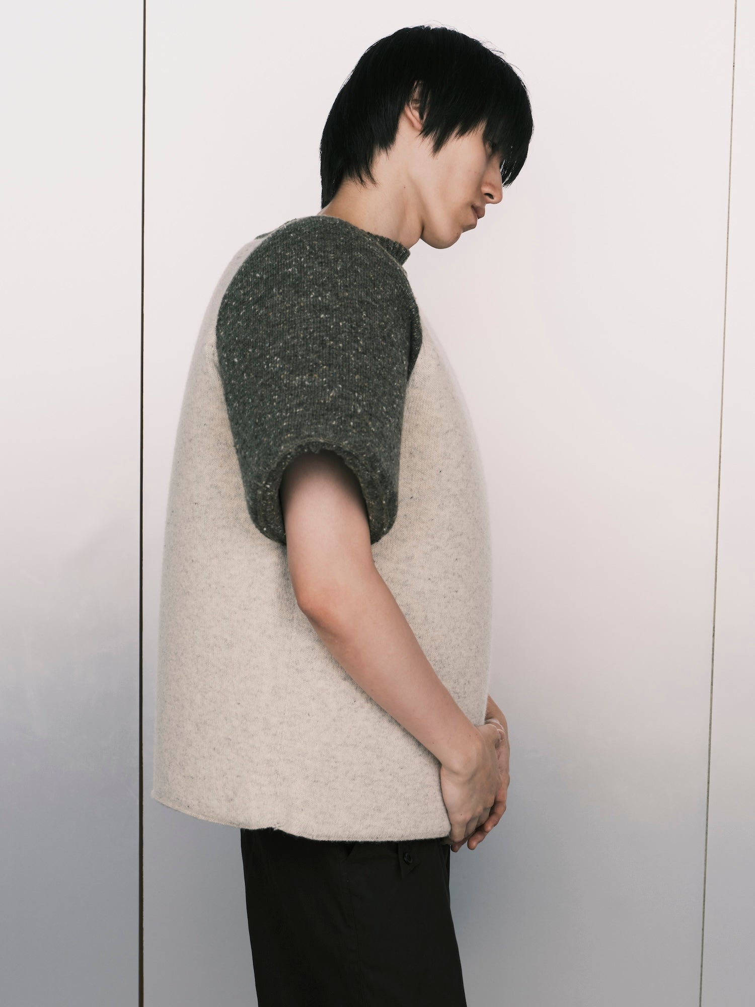 Foam Raglan Knit Tee