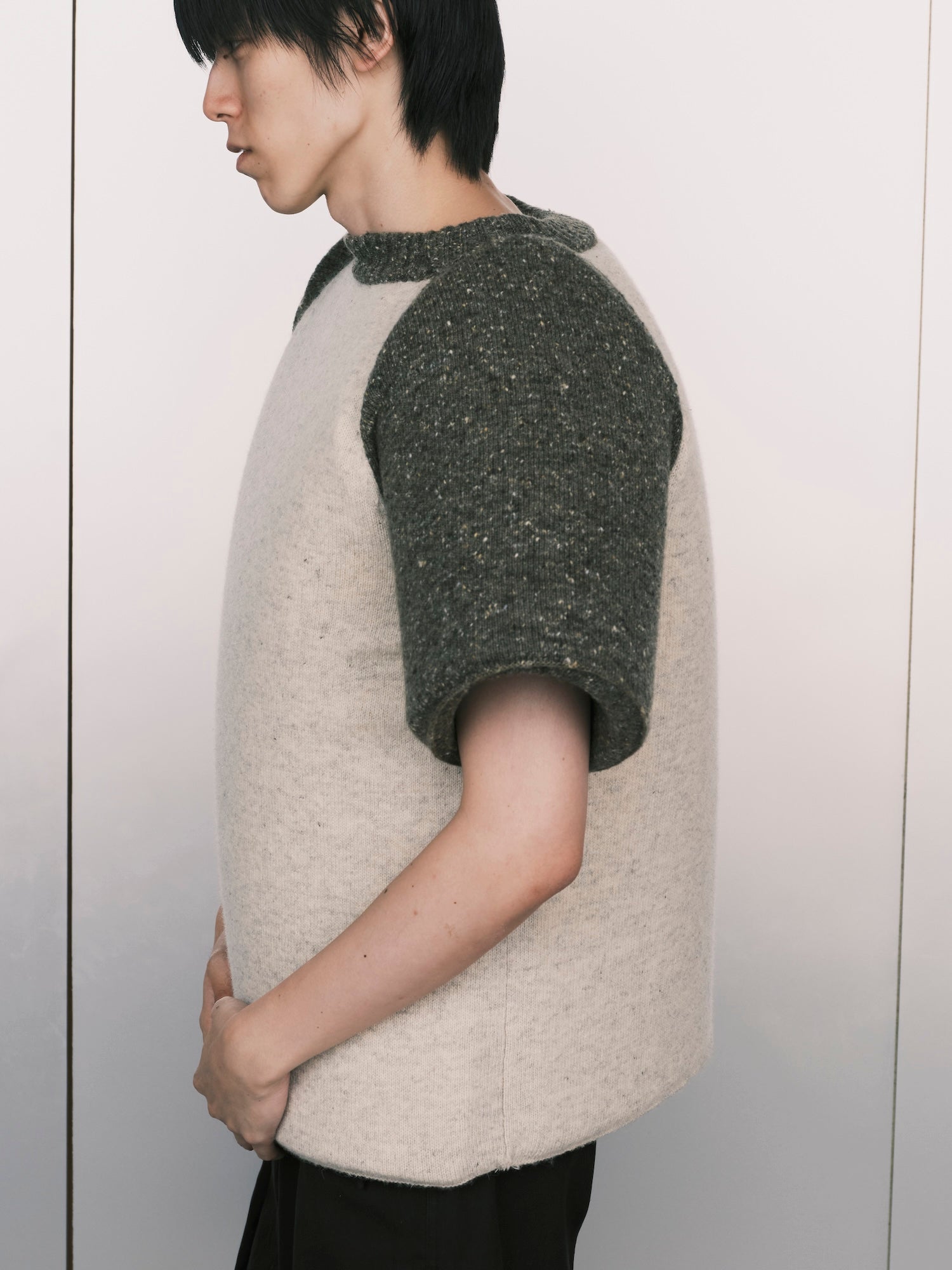 Foam Raglan Knit Tee
