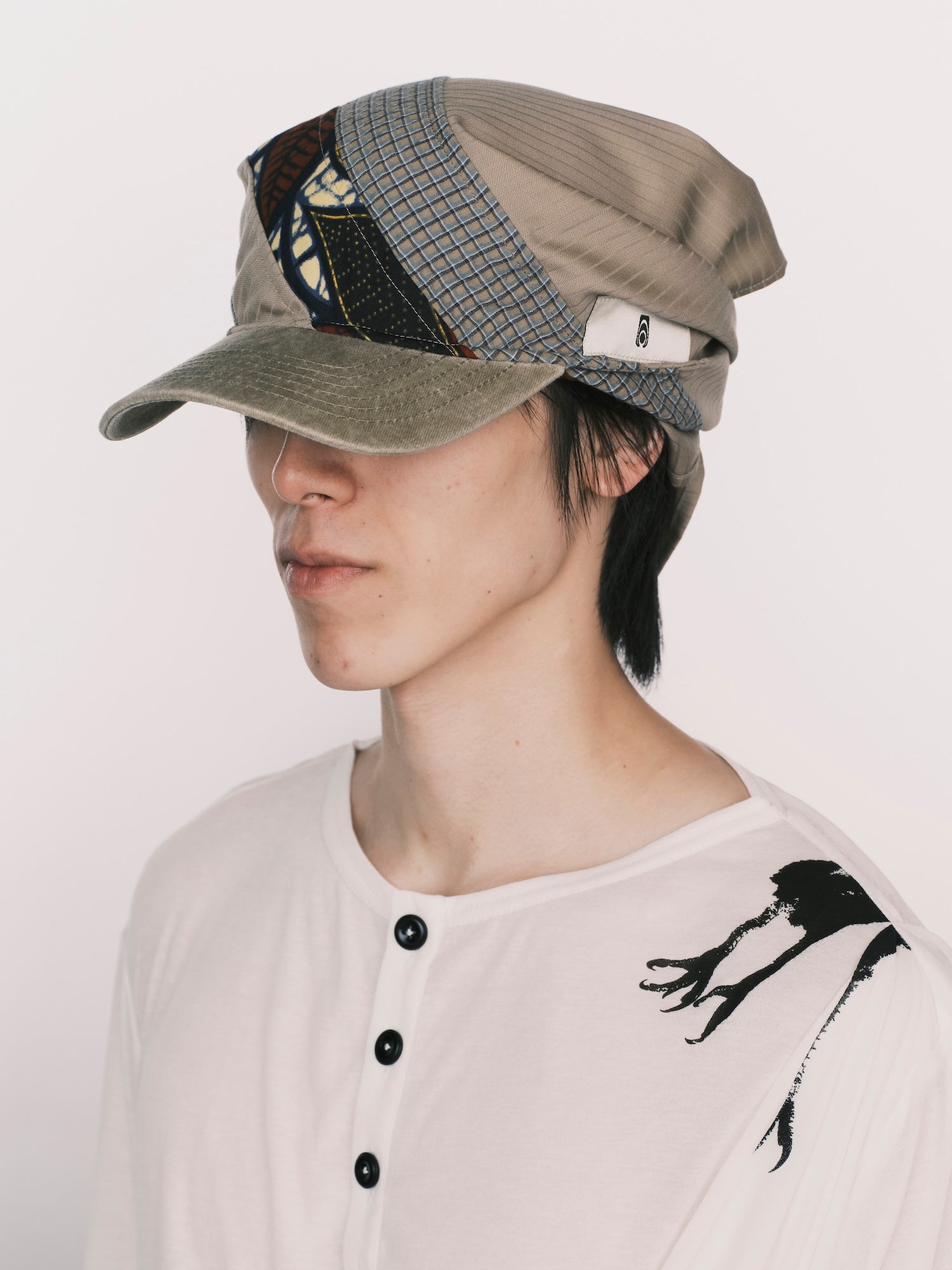 “African Astrology” Self-Tie Scarf Cap