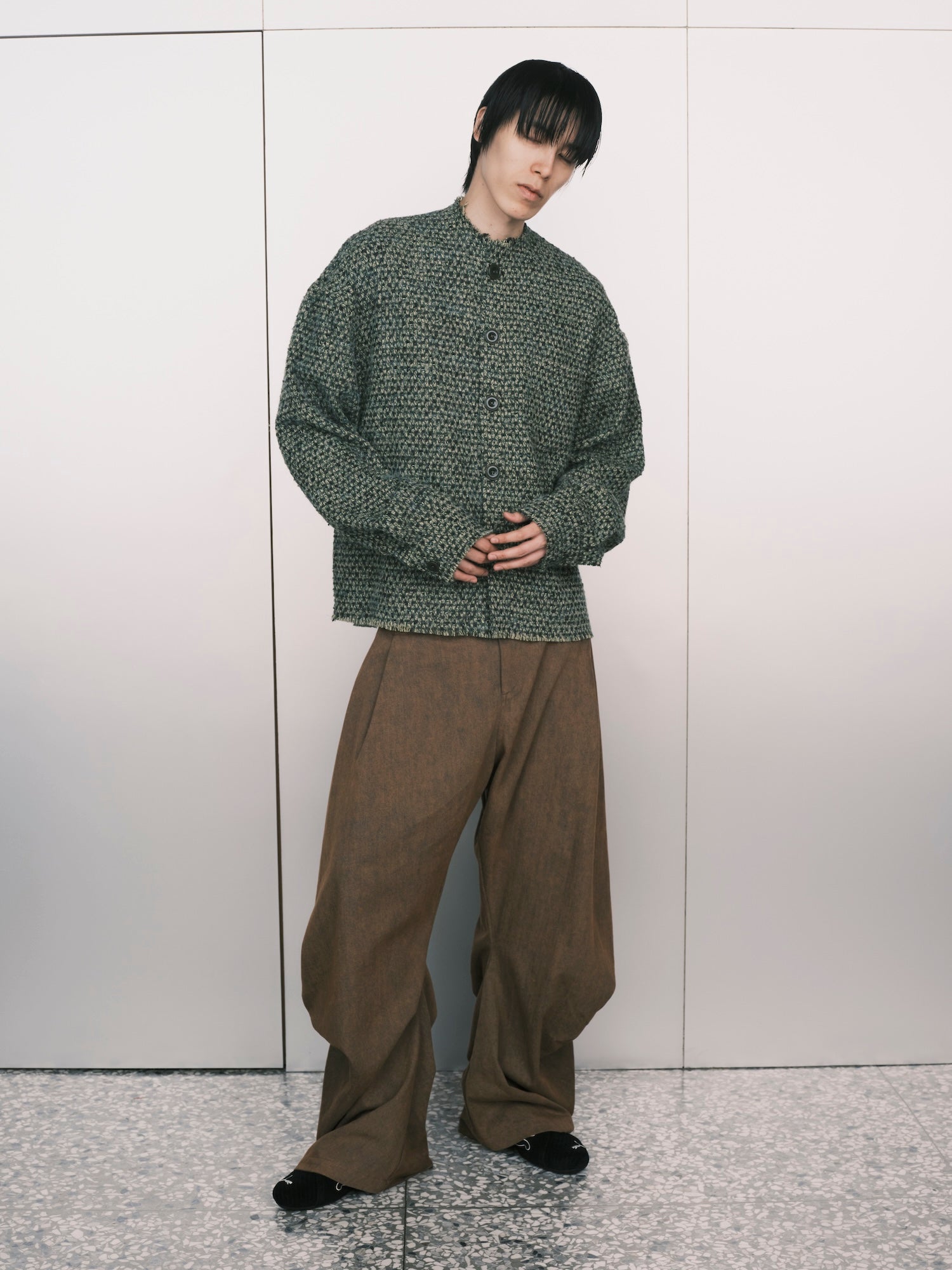 Kanga-Knotted Washed Jeans
