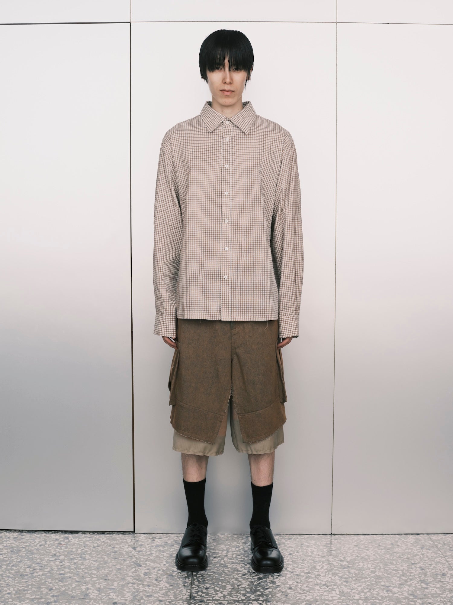 Checked Cotton Shirt
