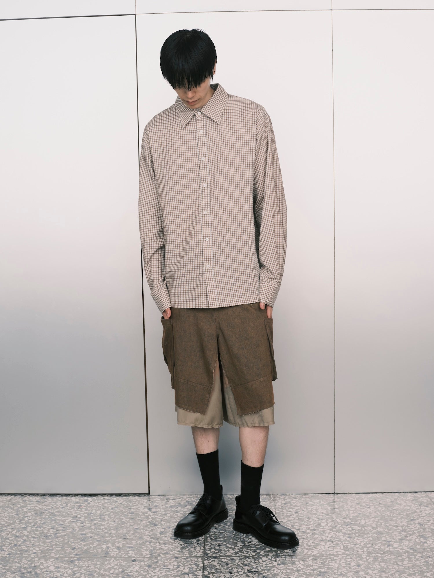 Checked Cotton Shirt