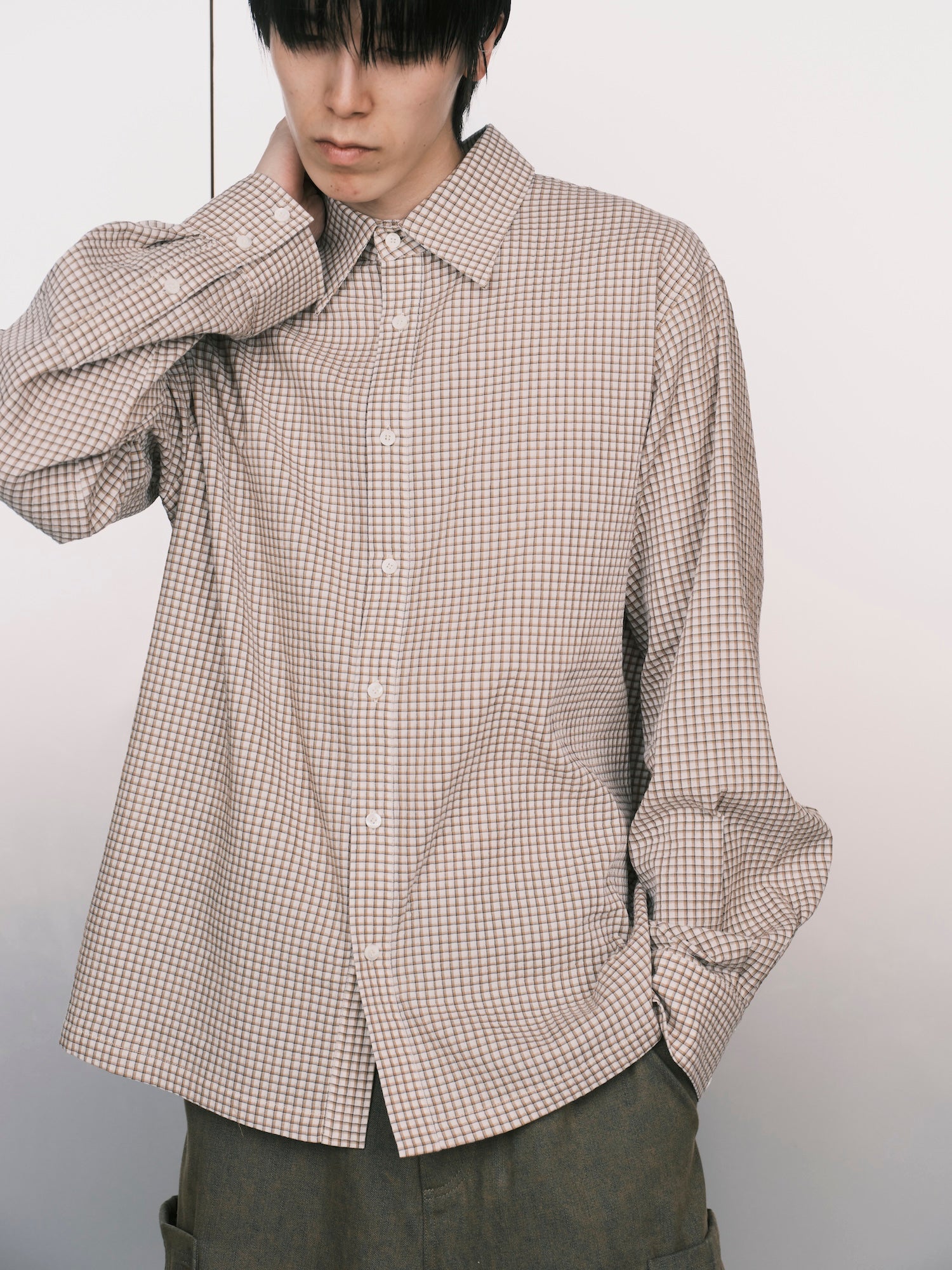 Checked Cotton Shirt
