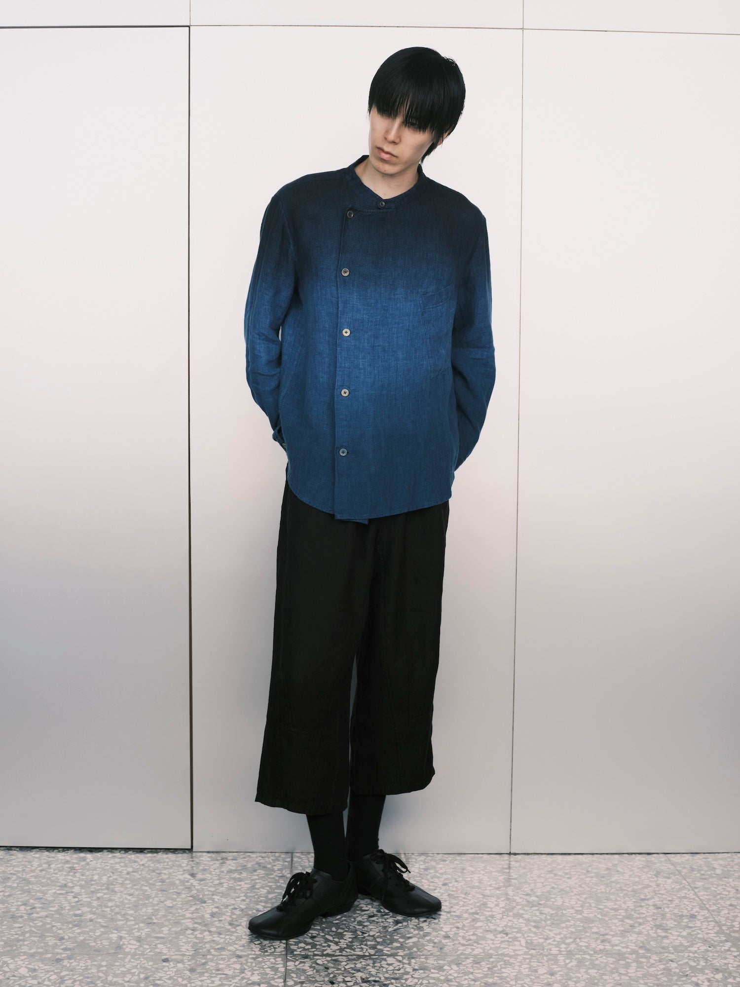 Gradient Dyeing Shirt