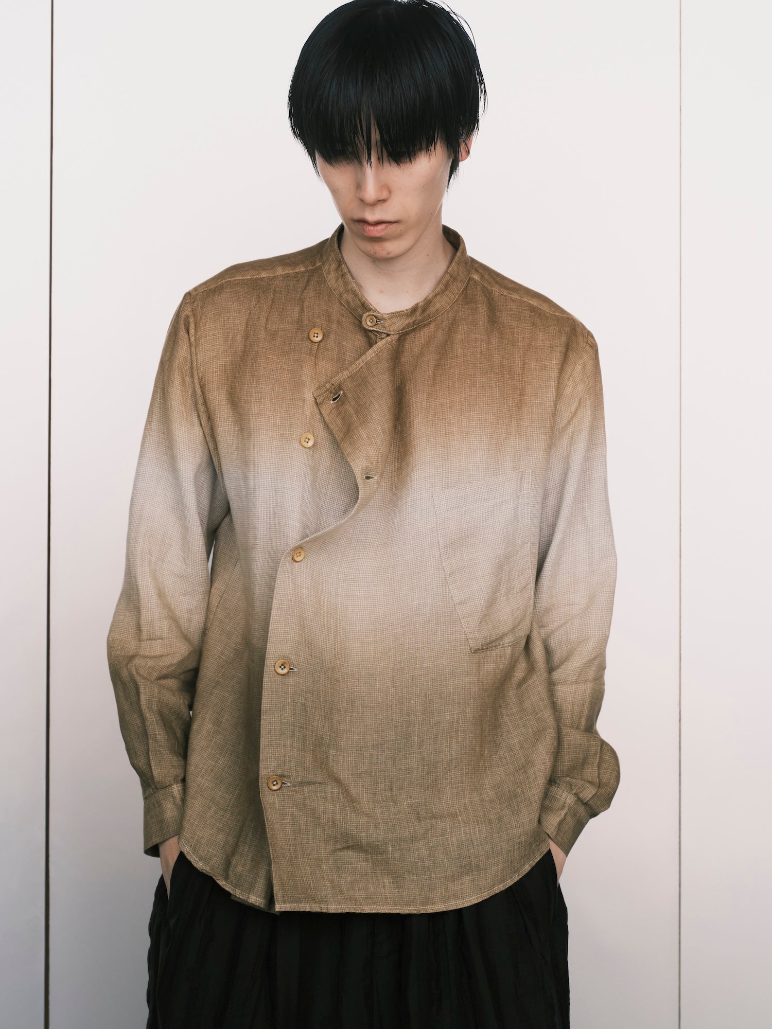Gradient Dyeing Shirt