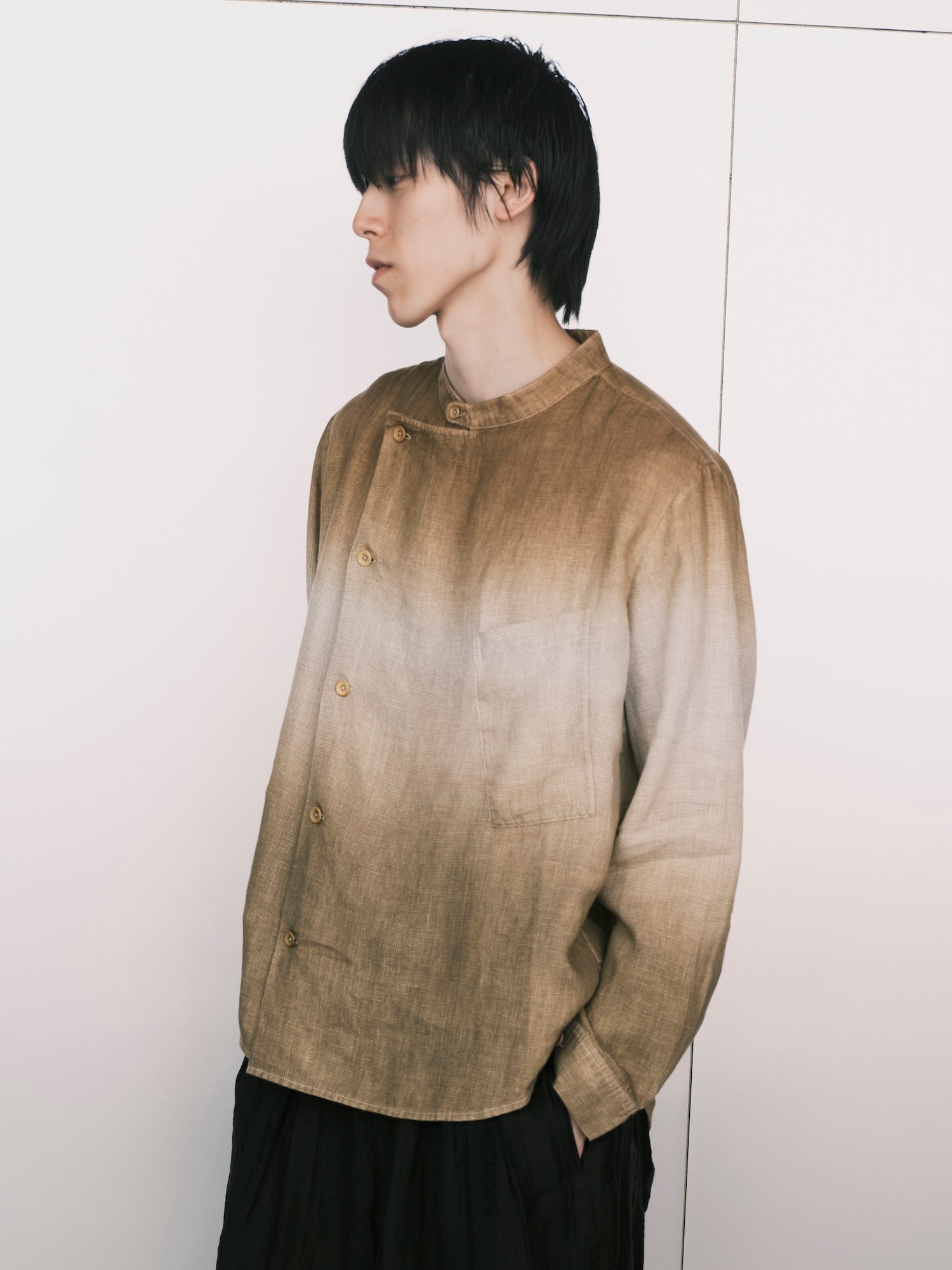Gradient Dyeing Shirt