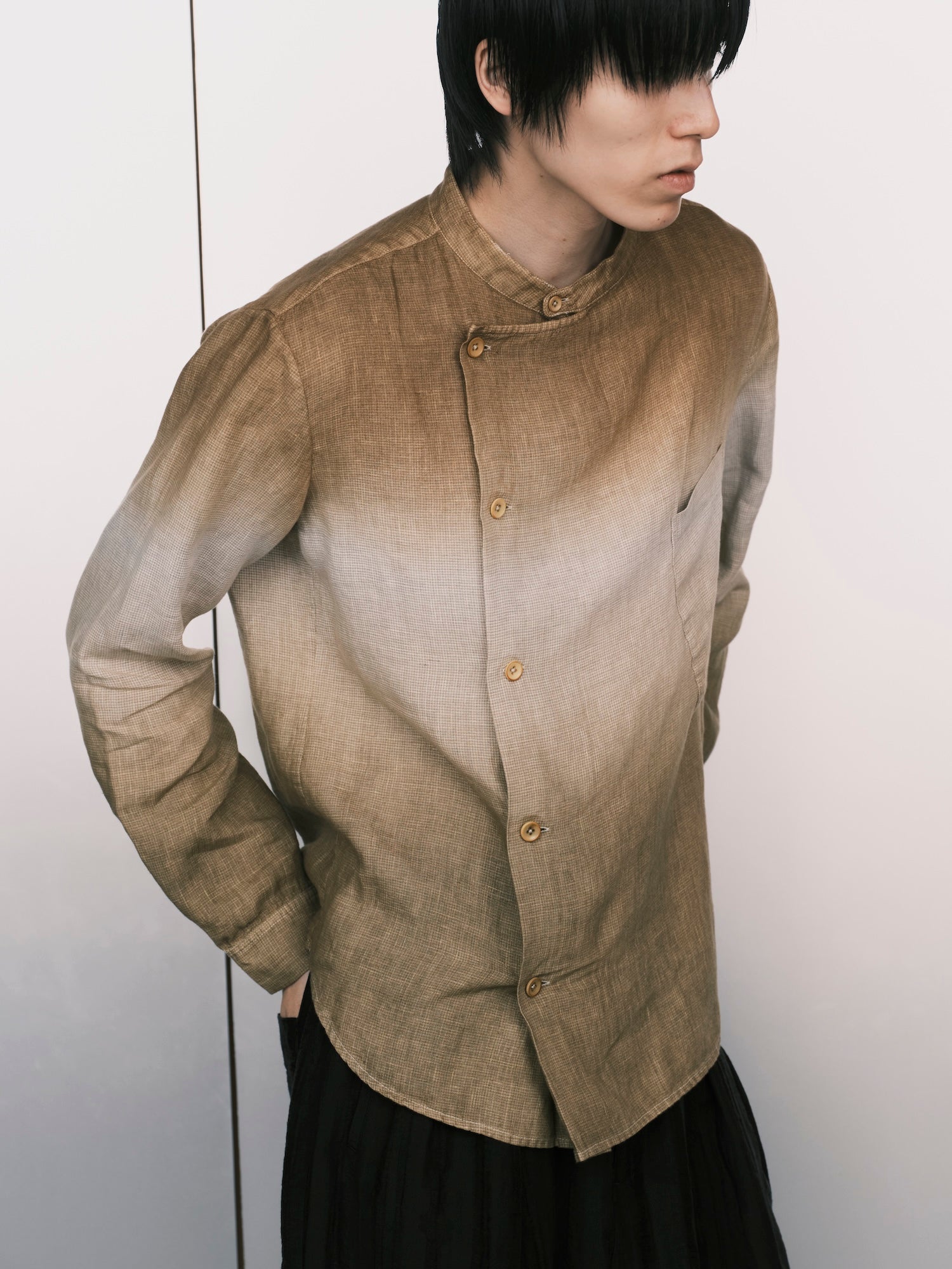 Gradient Dyeing Shirt