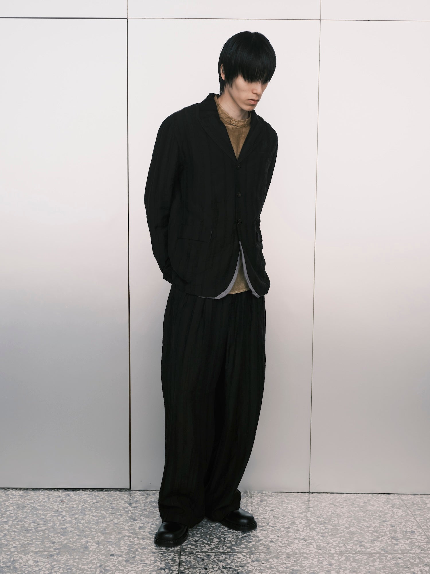 Pinstripe Blazer