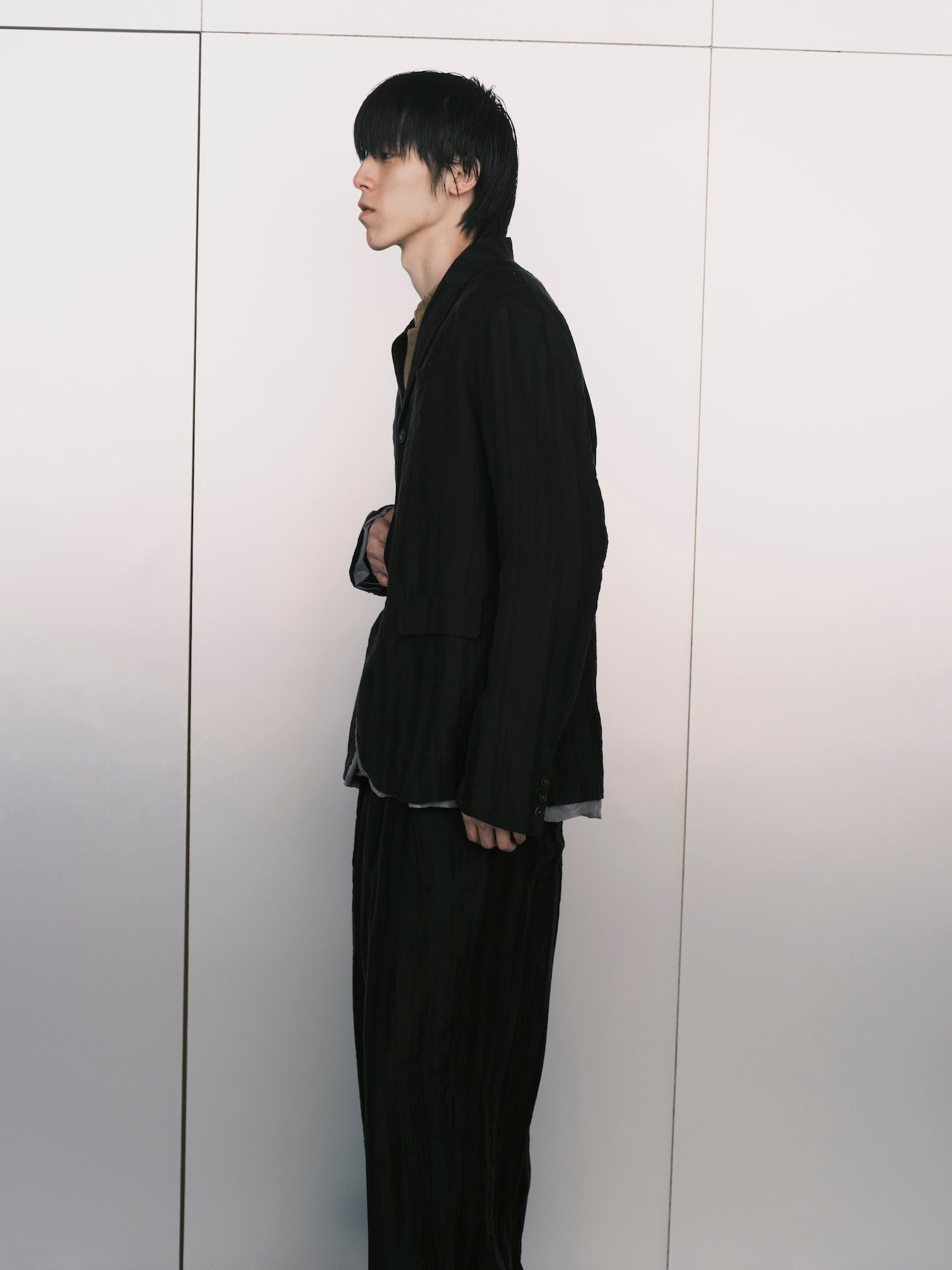 Pinstripe Blazer