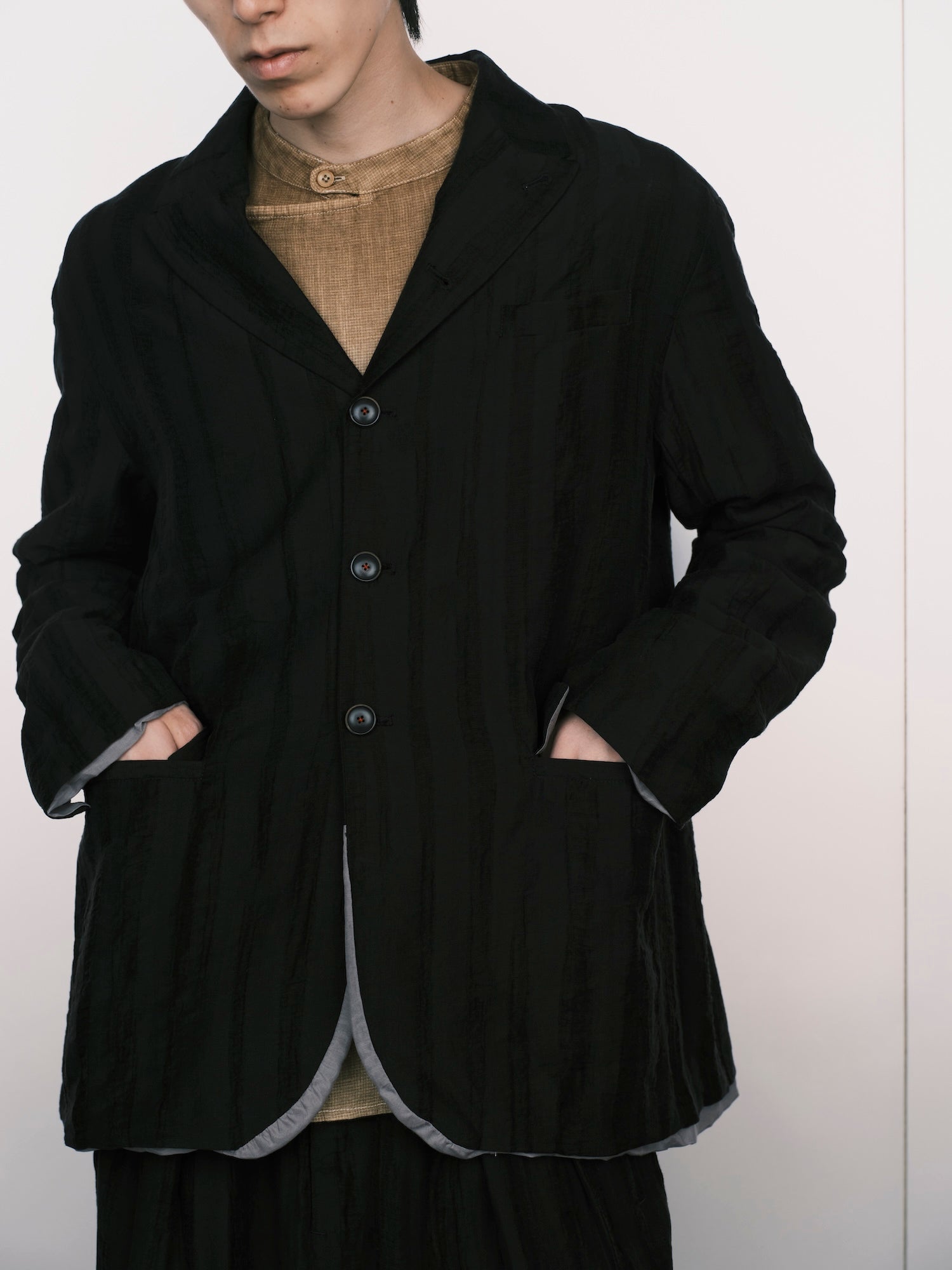 Pinstripe Blazer