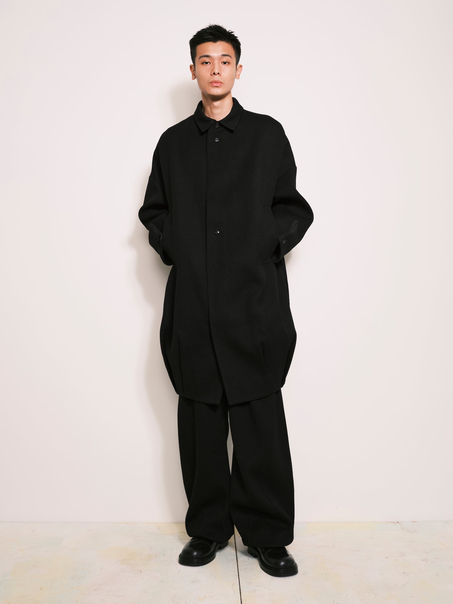 Balooned Cocoon Coat