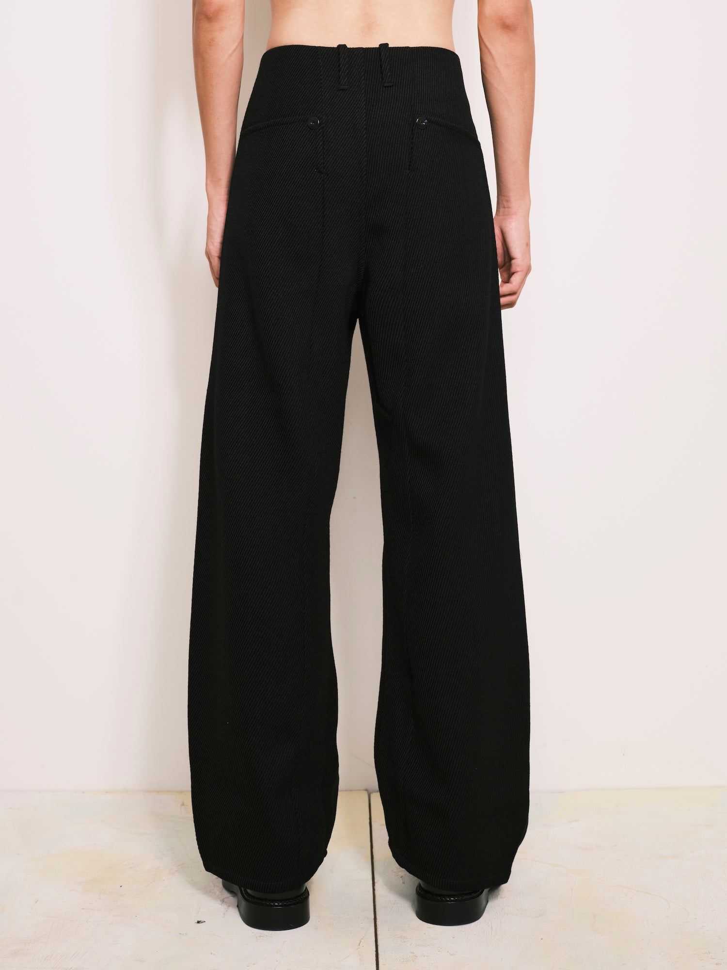 OMAR AFRIDI / Pina Trousers Black - Road Sign
