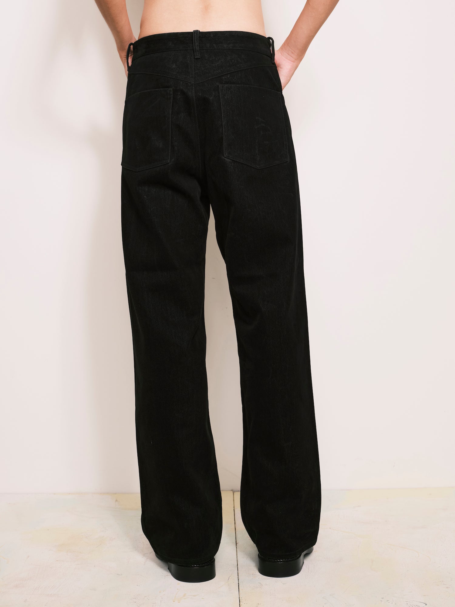 OMAR AFRIDI / 5 Pkt Trousers Black - Road Sign